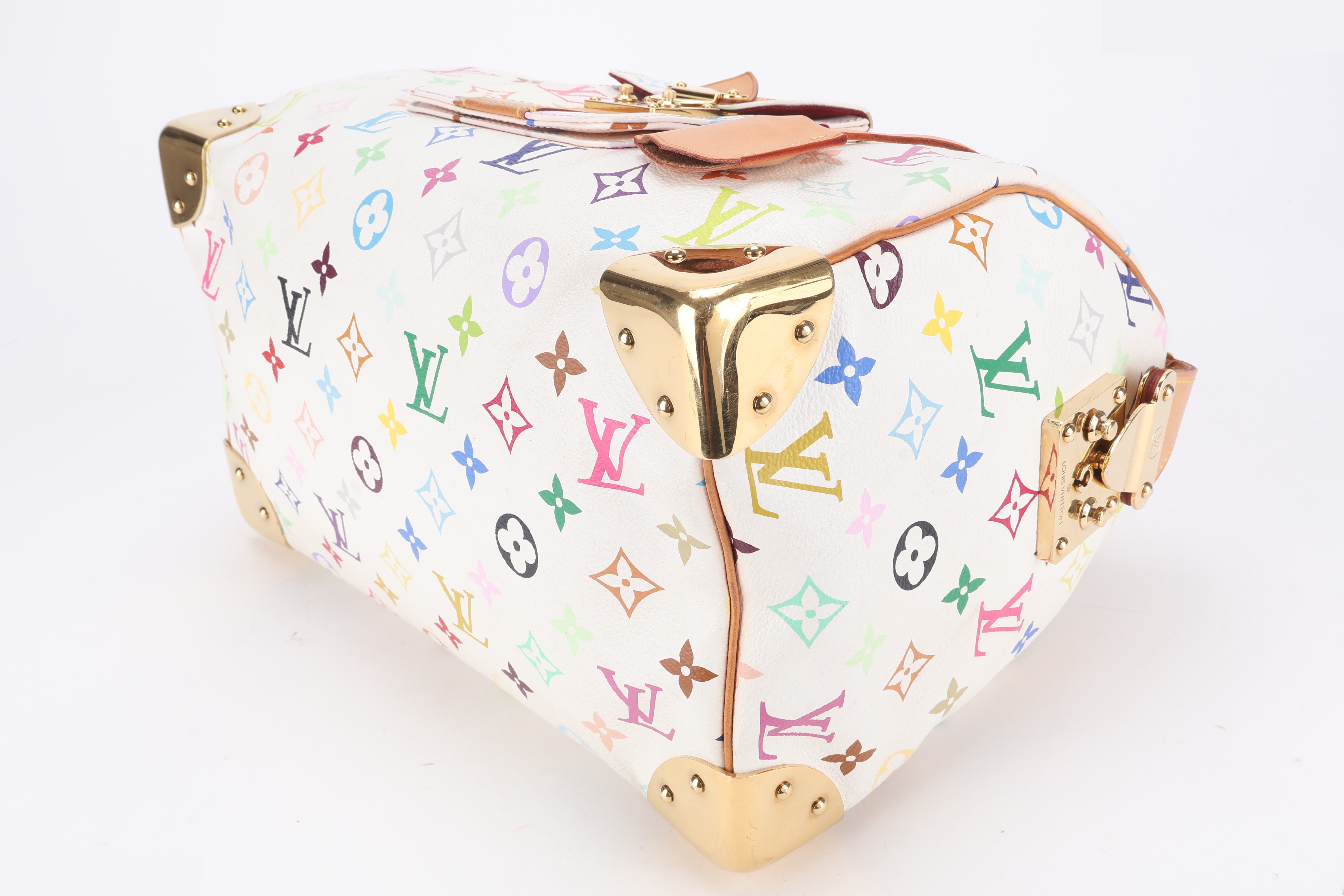 SPEEDY 30 WHITE MONOGRAM MULTICOLOUR — view 3