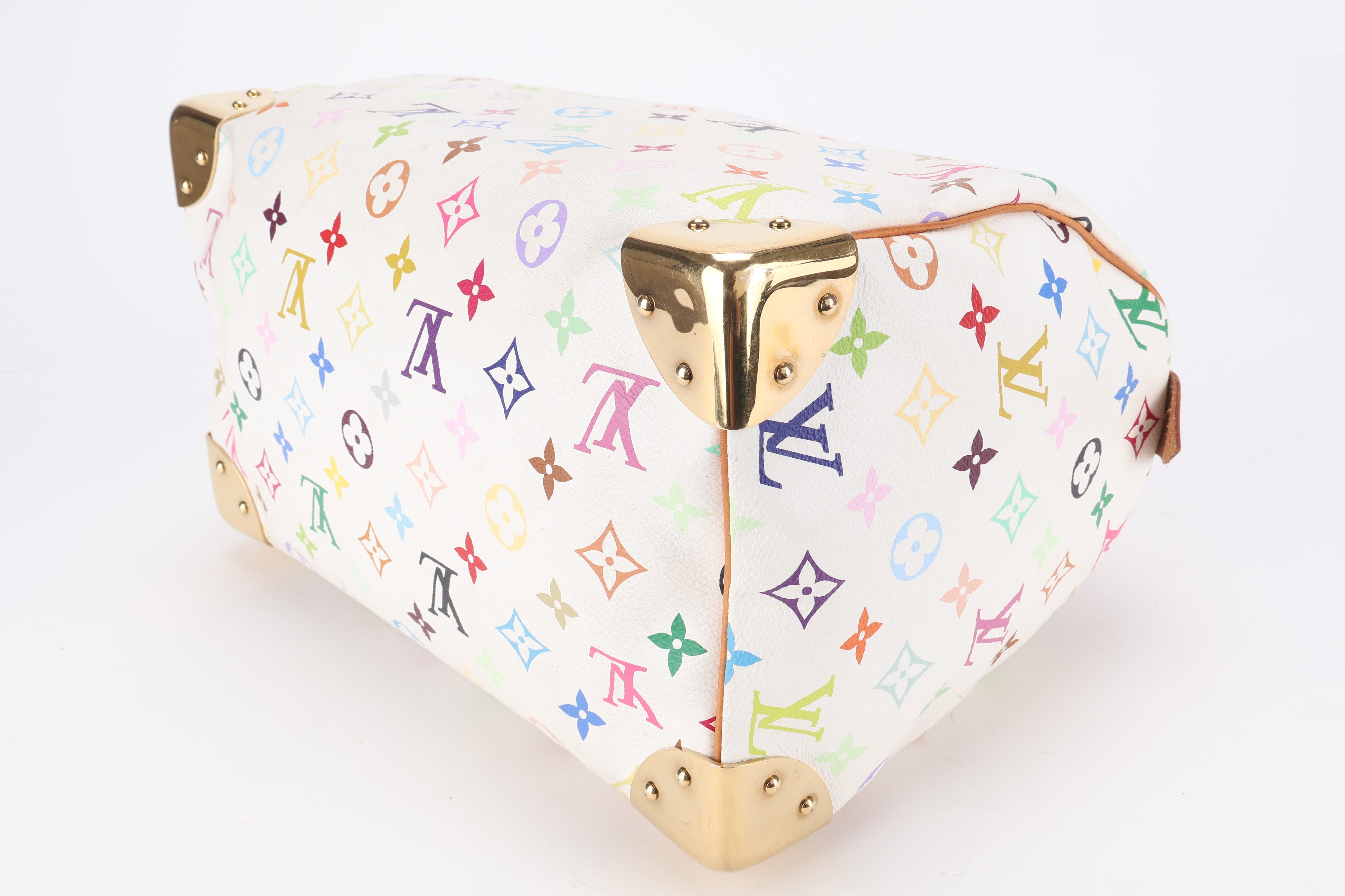SPEEDY 30 WHITE MONOGRAM MULTICOLOUR — view 4