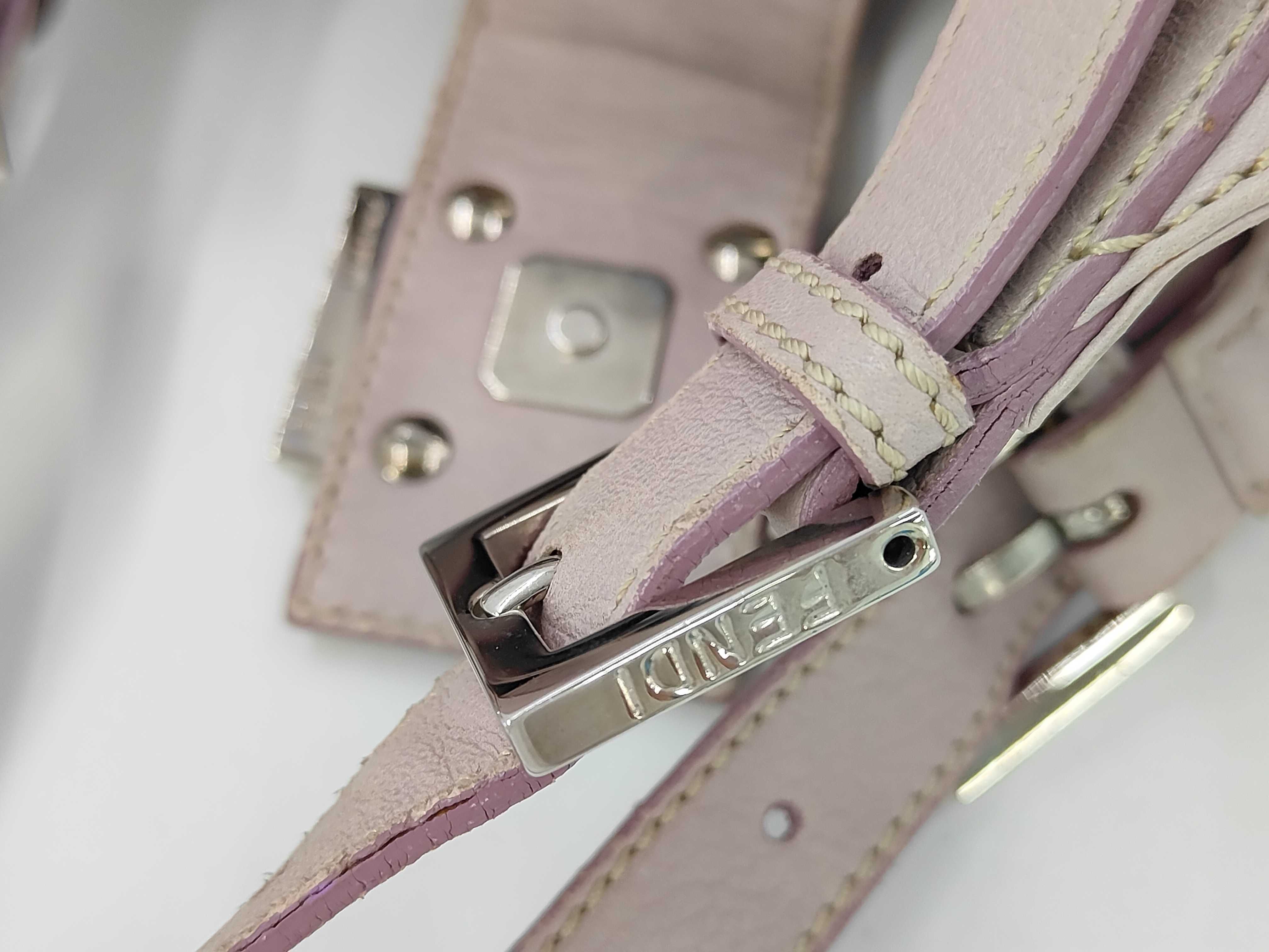 Mamma Bucket Leather Pink Bag — view 7