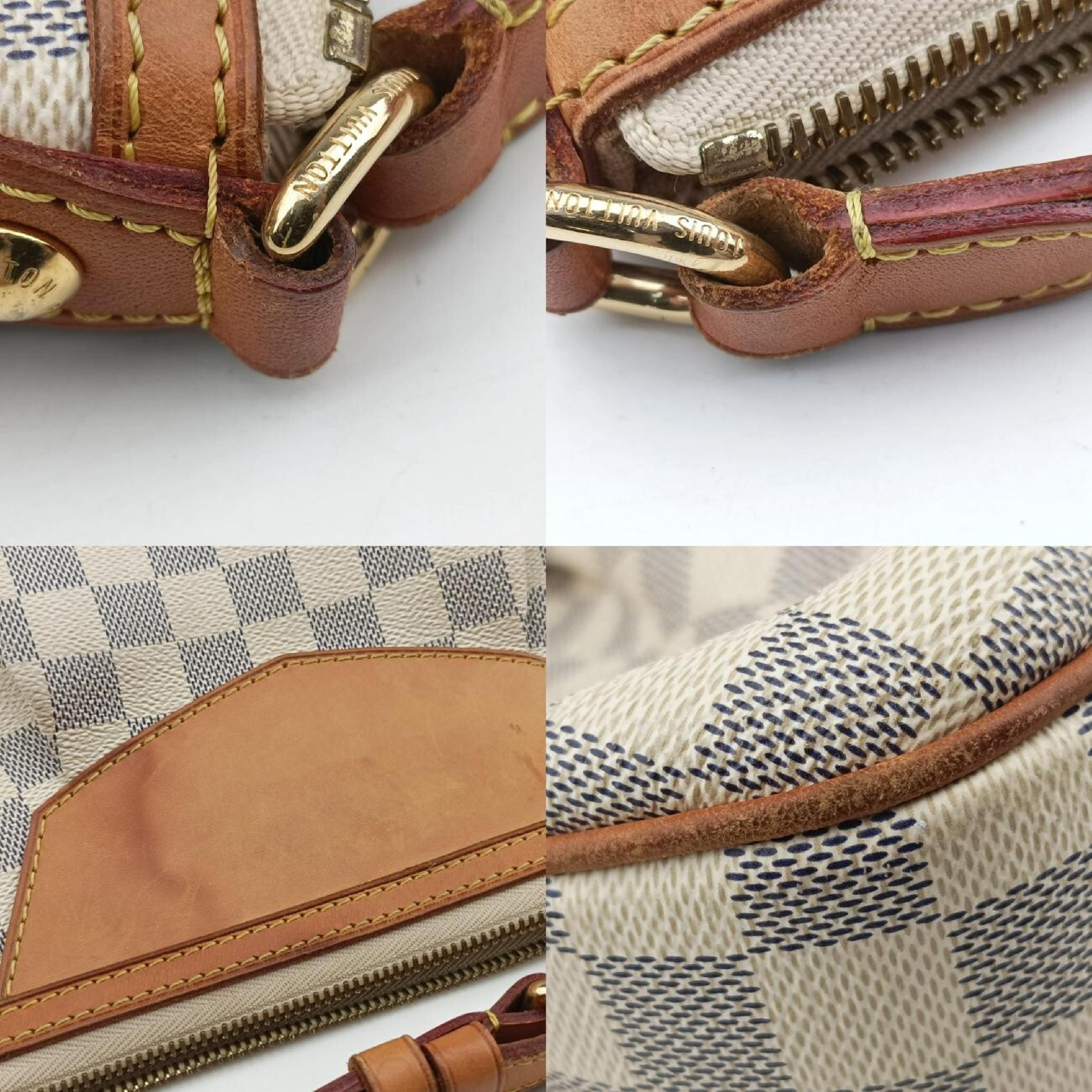 Siracusa PM Azur Damier Canvas N41113 MI0171 Shoulder Bag — view 9