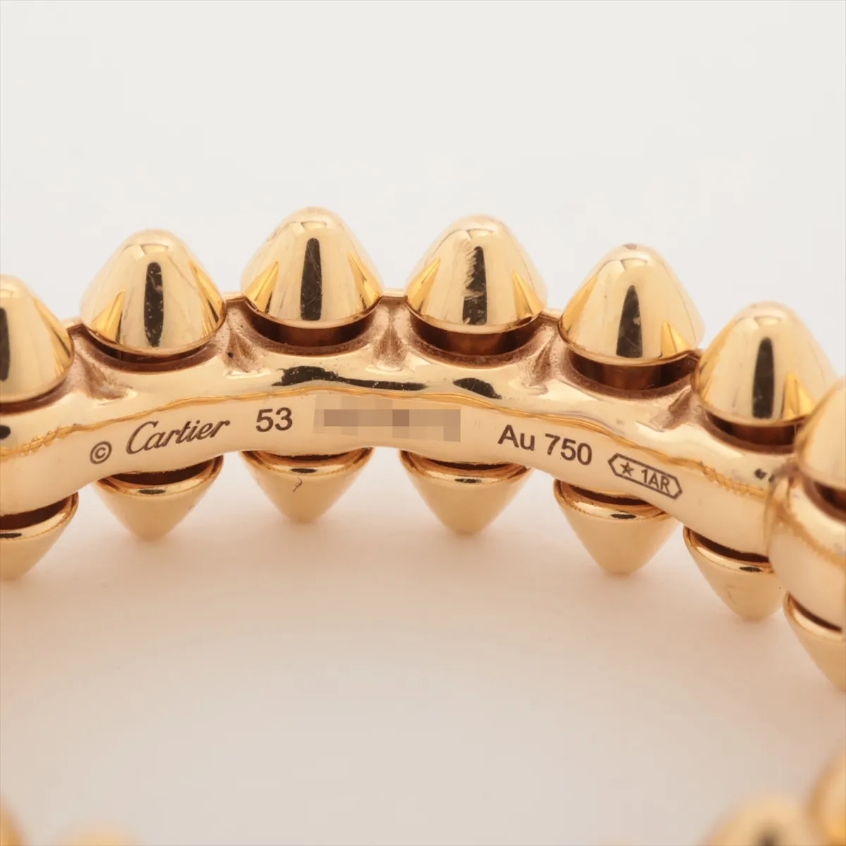 Clash de Cartier SM Ring 750(YG) 8.2g 53 XBT873 — view 3