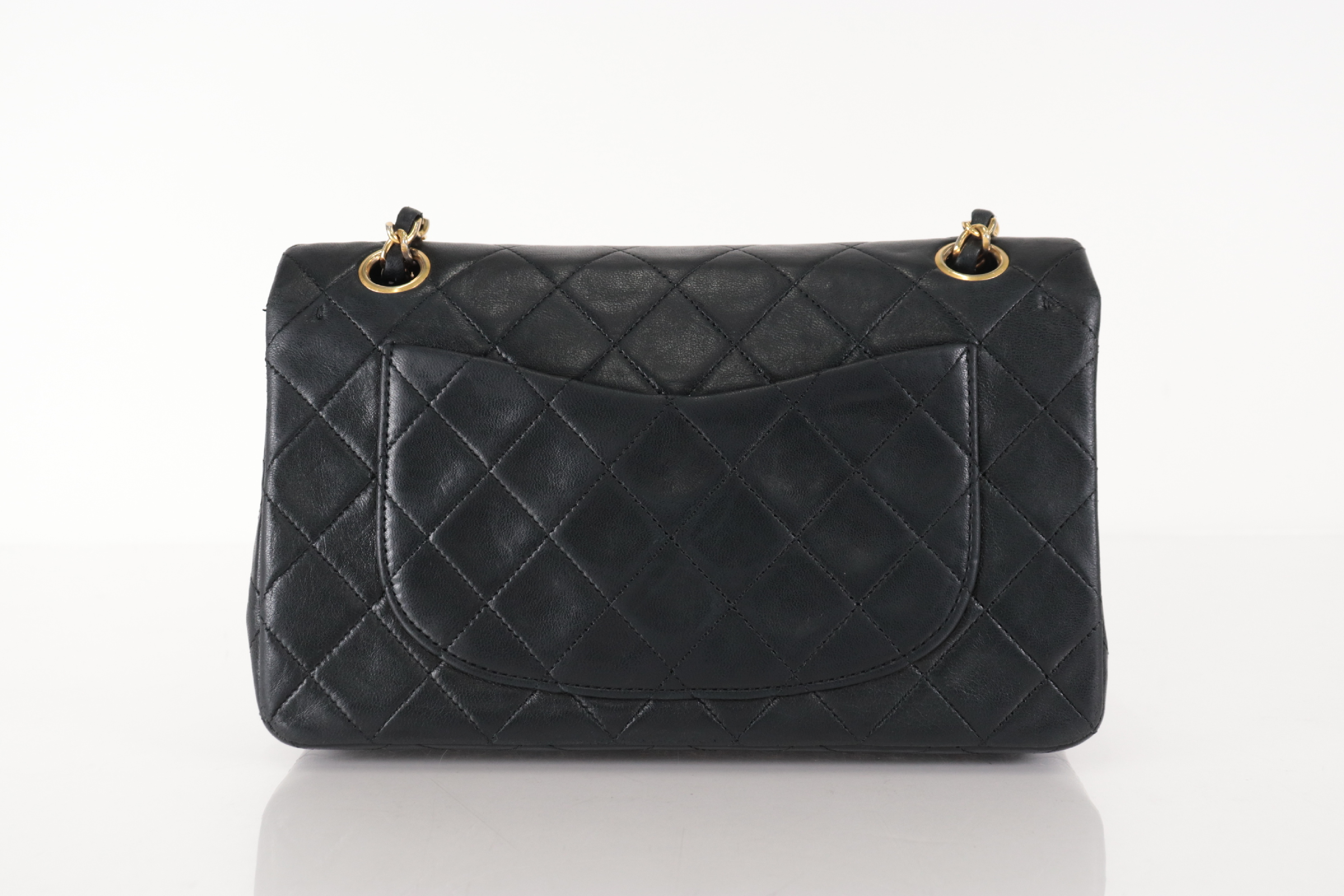 W-Flap 23 Lambskin Chain Shoulder Bag (Series 1) — view 2