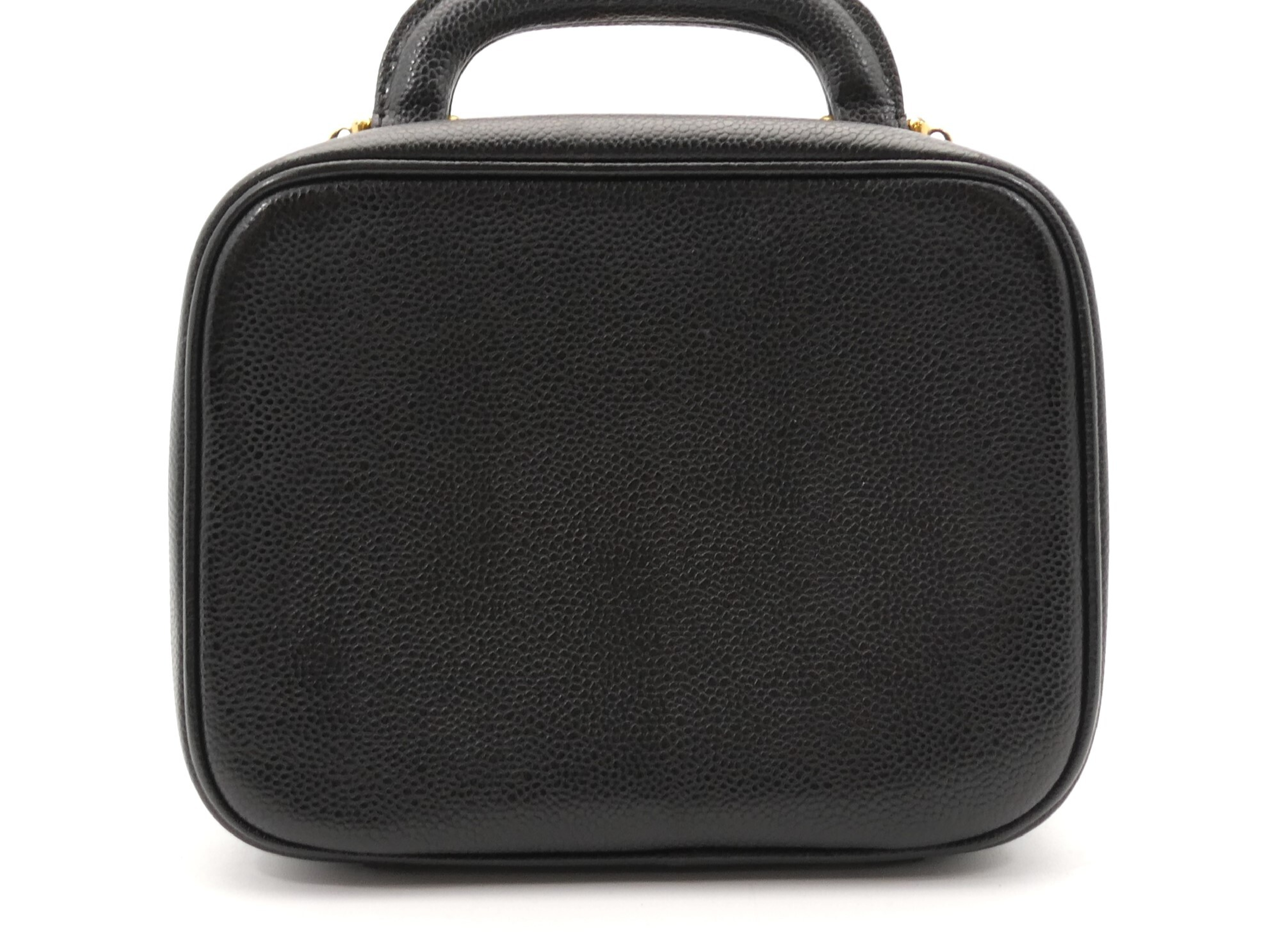Coco Mark Caviar Skin Vanity Bag — view 2