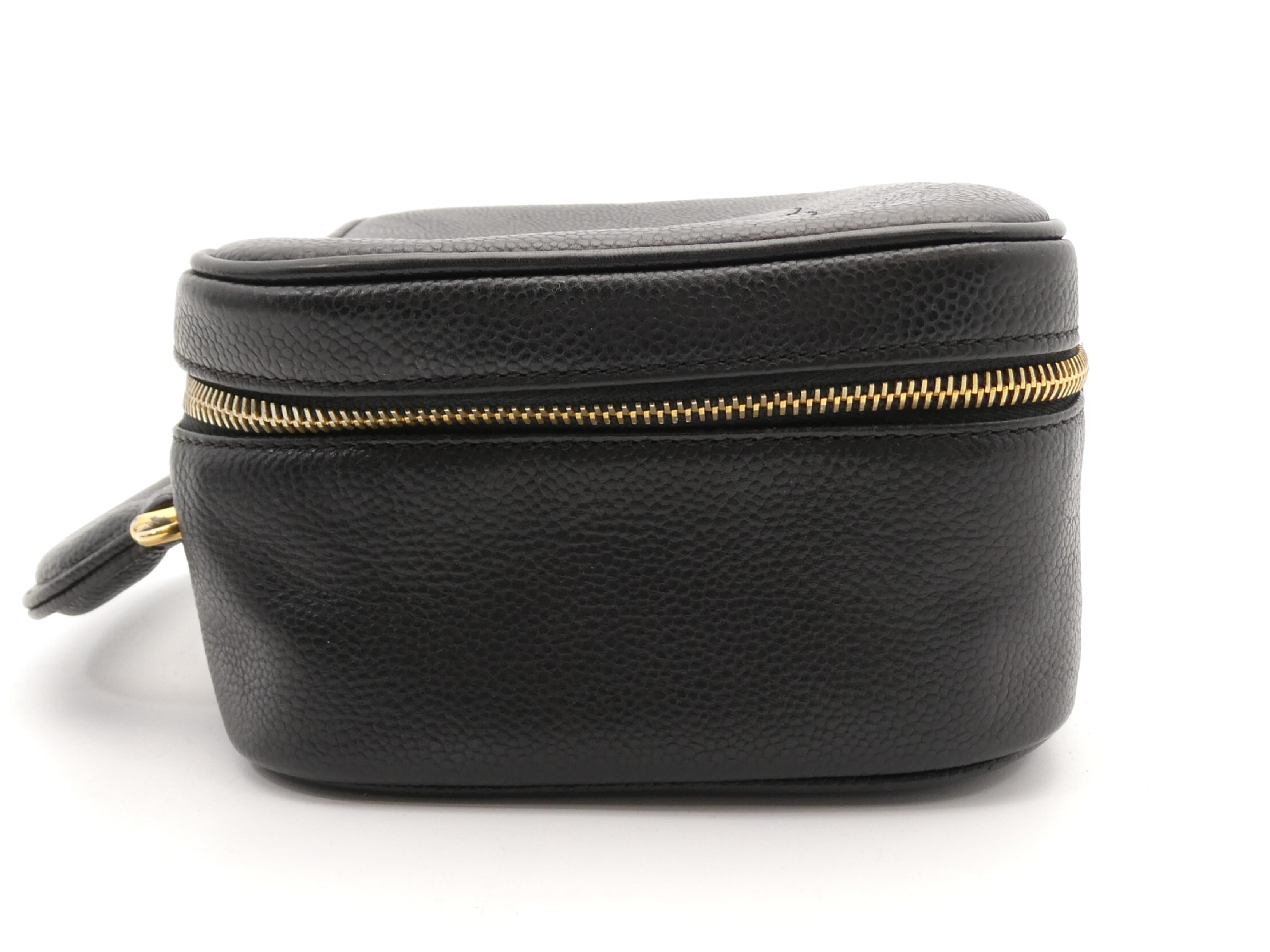 Coco Mark Caviar Skin Vanity Bag — view 3