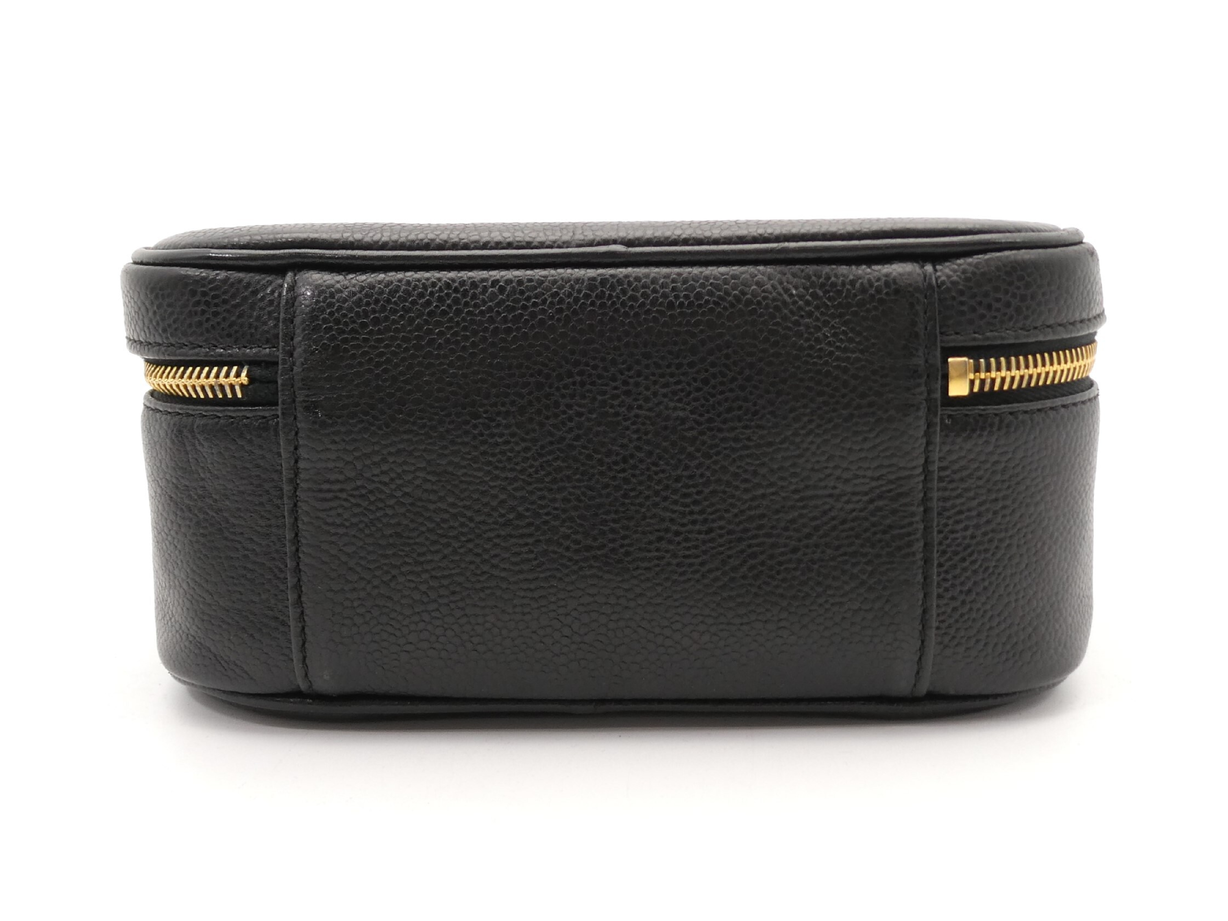 Coco Mark Caviar Skin Vanity Bag — view 5