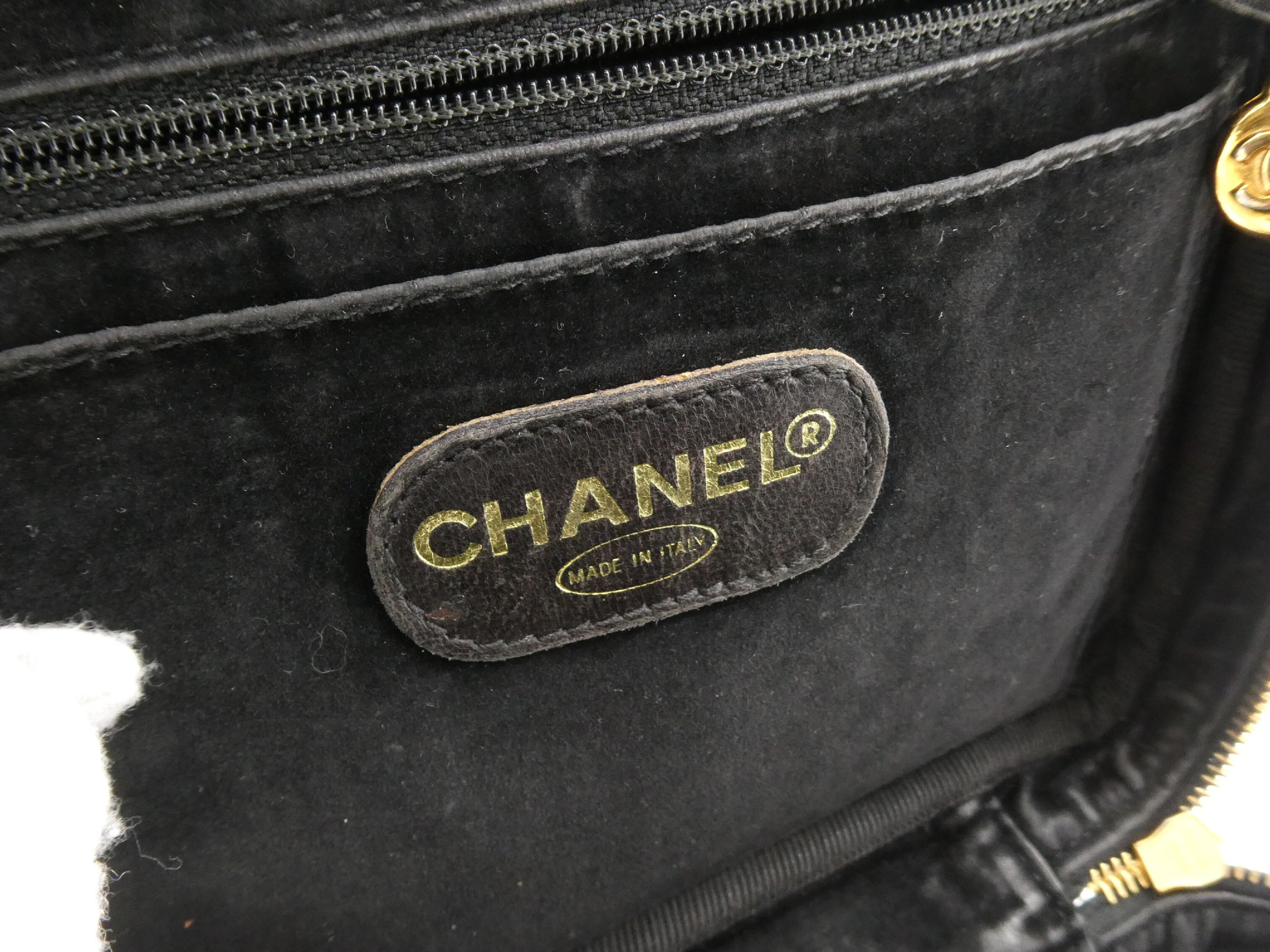 Coco Mark Caviar Skin Vanity Bag — view 8