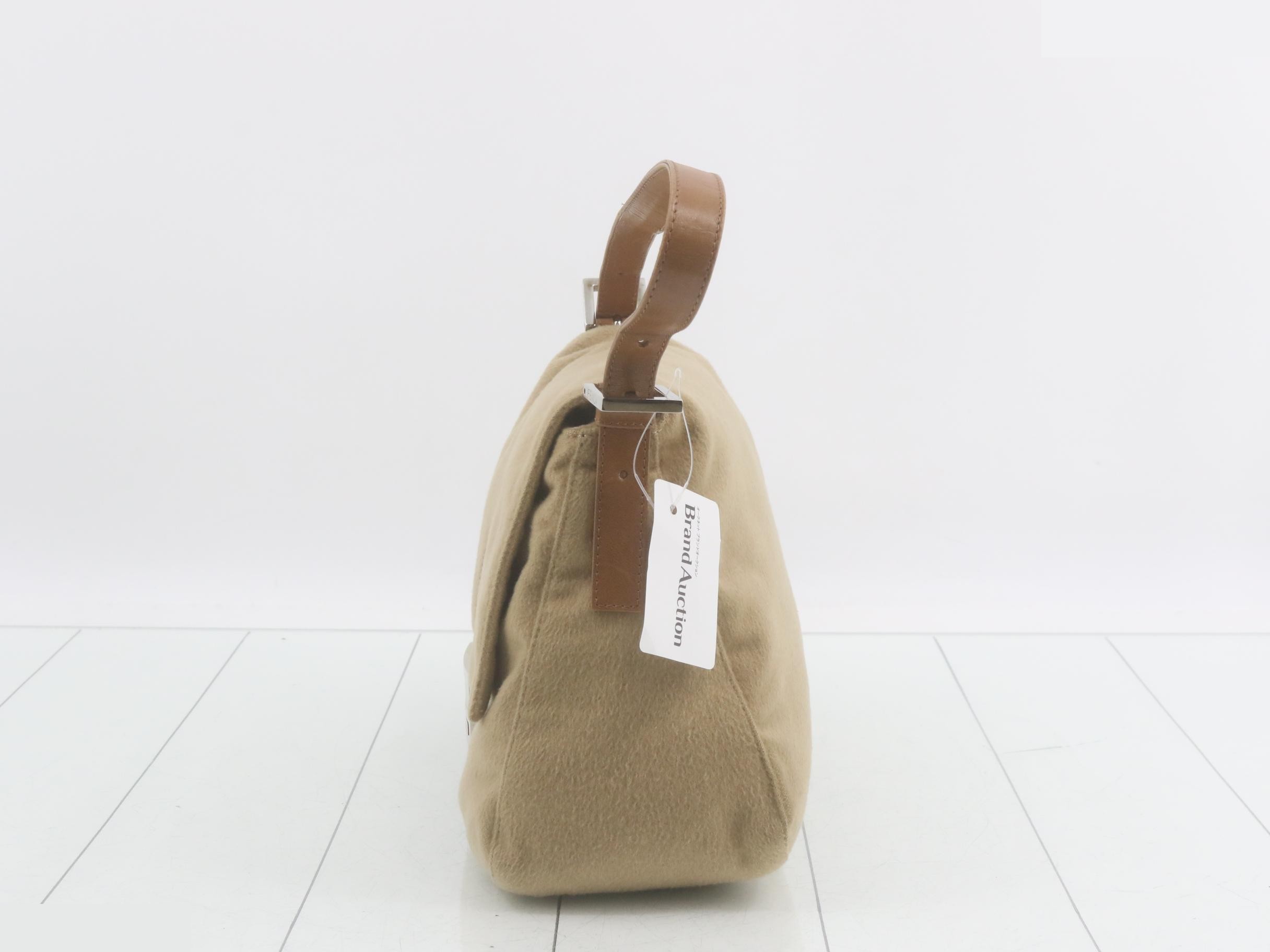 Mamma Bucket Cashmere Shoulder Bag — view 3