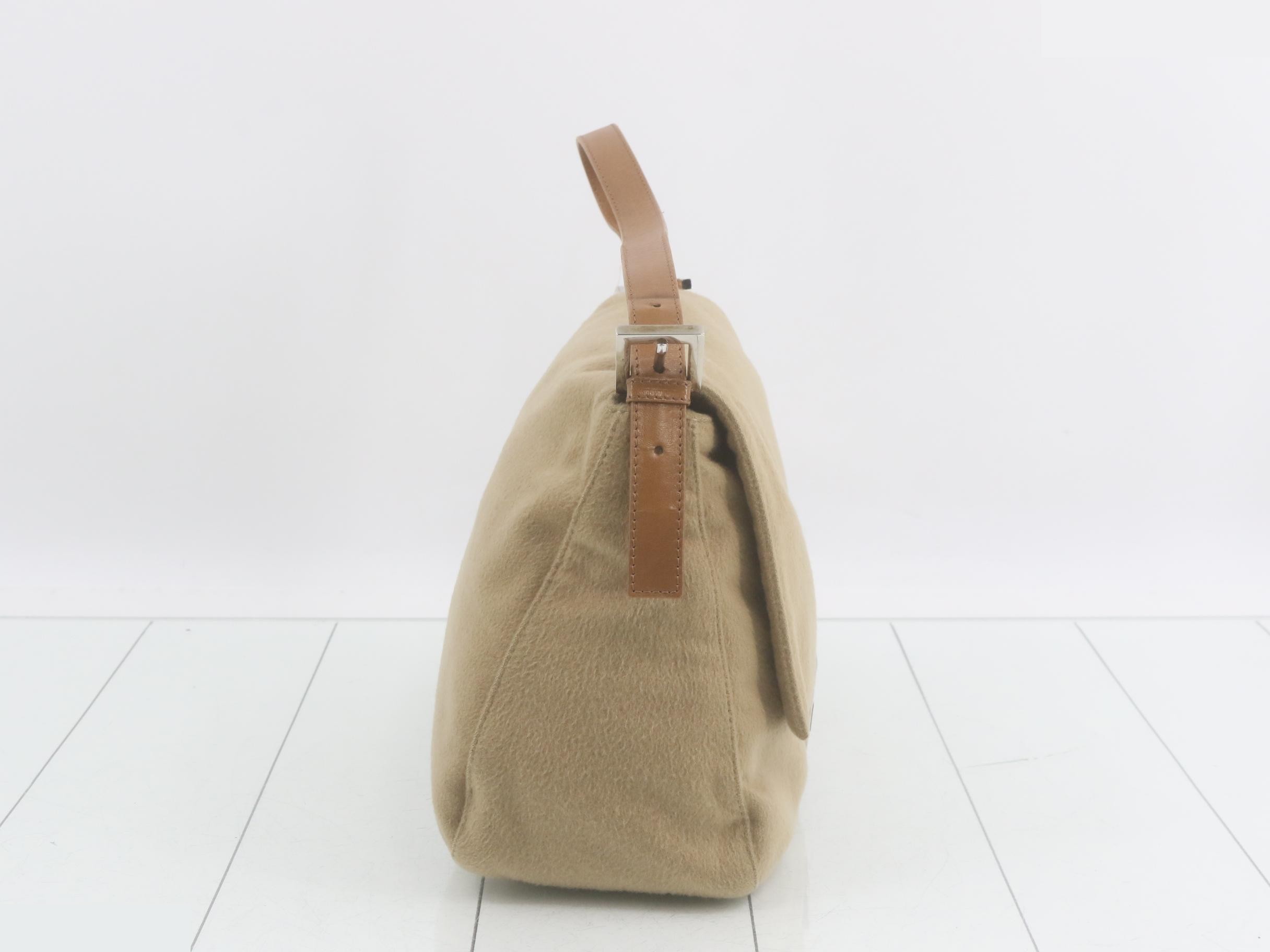 Mamma Bucket Cashmere Shoulder Bag — view 4
