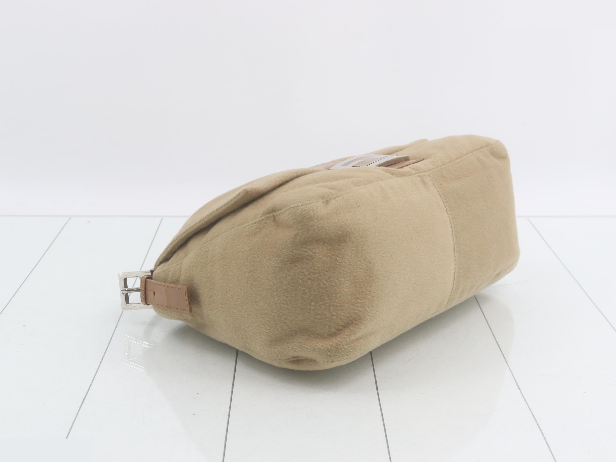 Mamma Bucket Cashmere Shoulder Bag — view 5