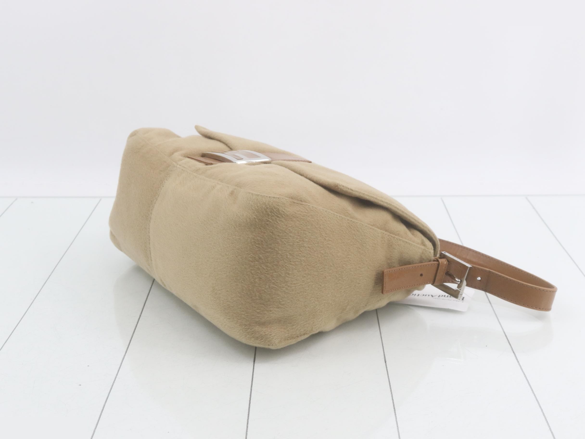 Mamma Bucket Cashmere Shoulder Bag — view 6