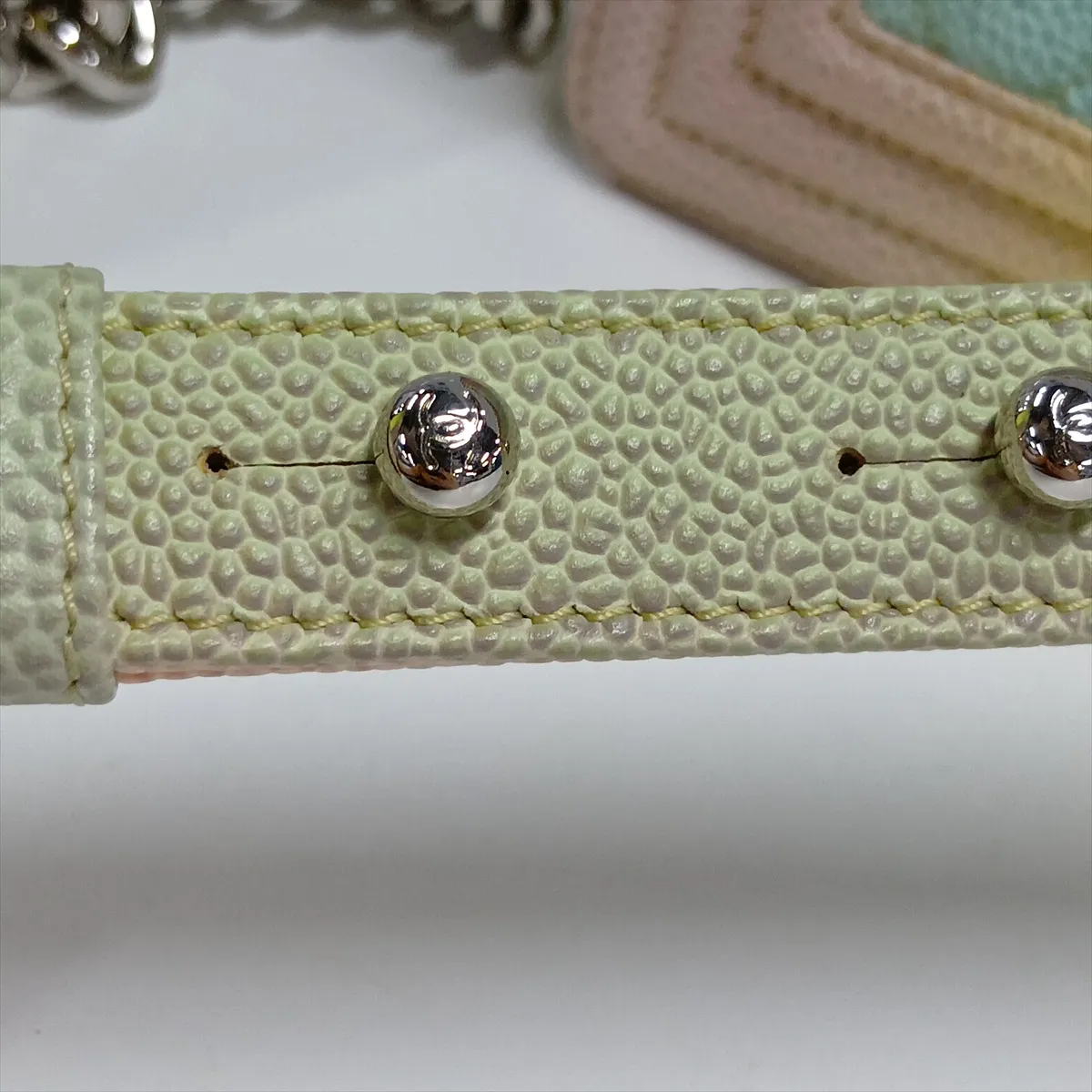 Boy Chanel 25 Caviar Skin Chain Shoulder Bag, Multicolor, Silver Hardware, 25339321, Serial Number 25-series, A67086 — view 13