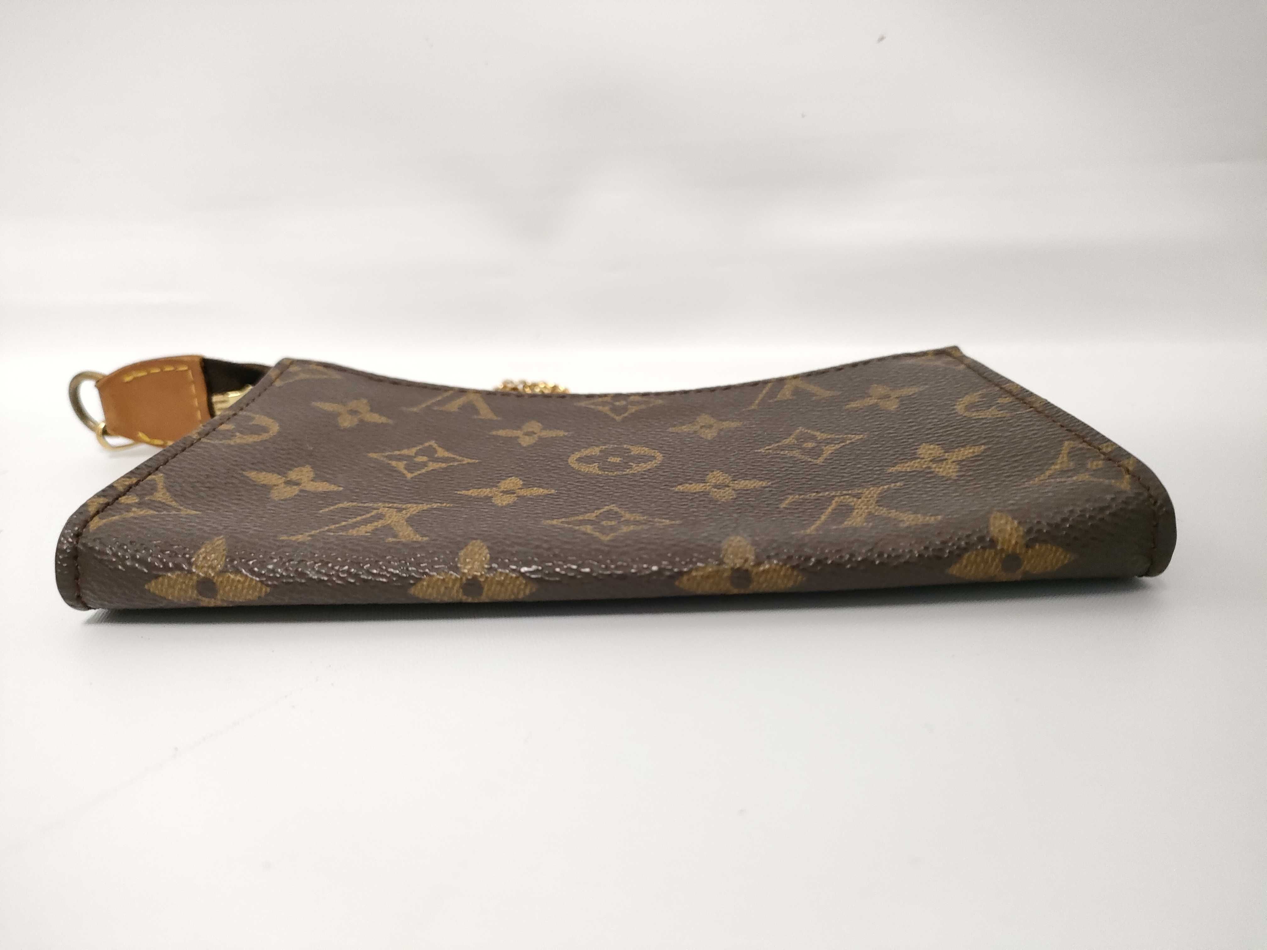 Monogram Louis Vuitton Bucket Pouch — view 3