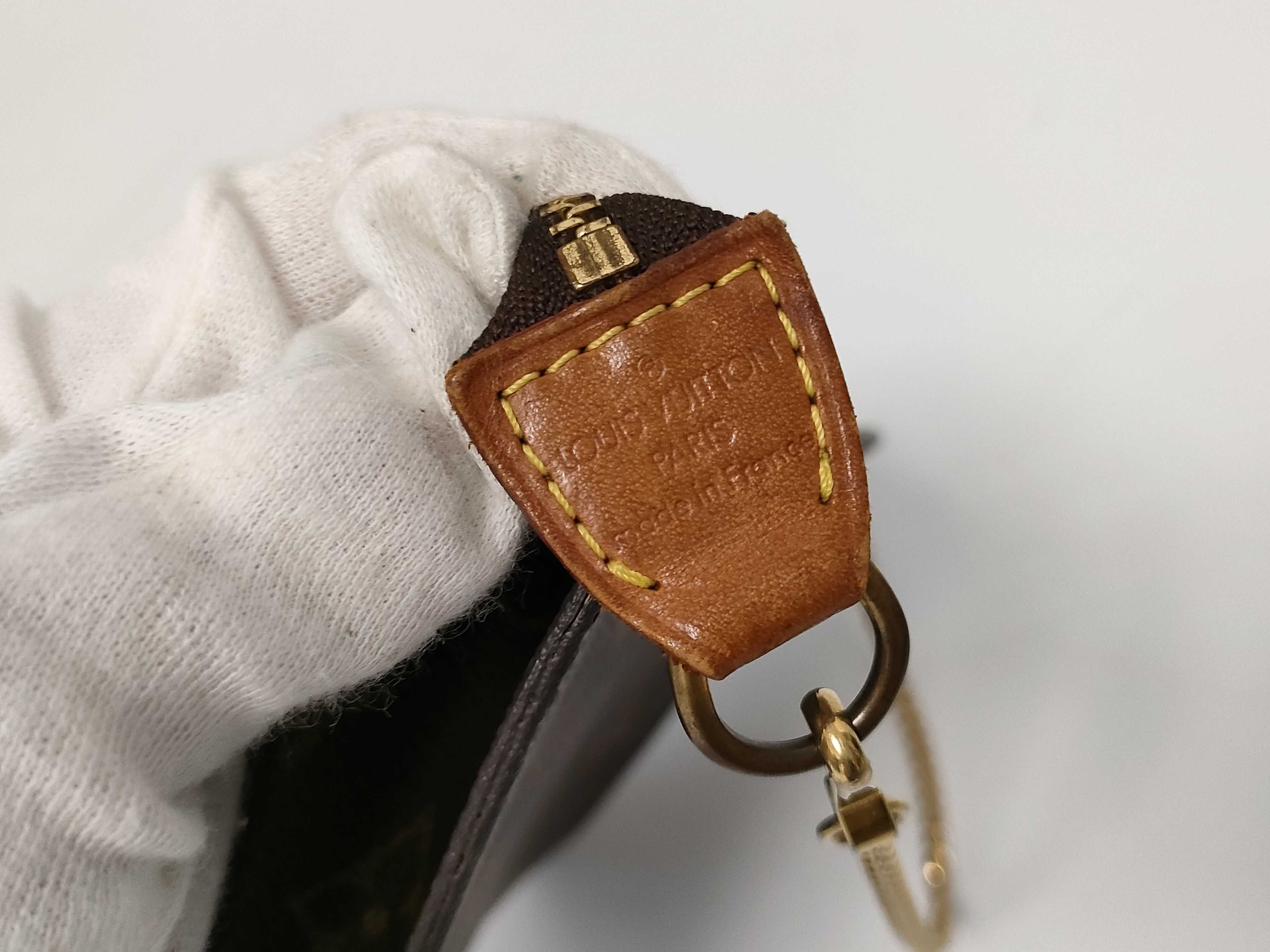 Monogram Louis Vuitton Bucket Pouch — view 7