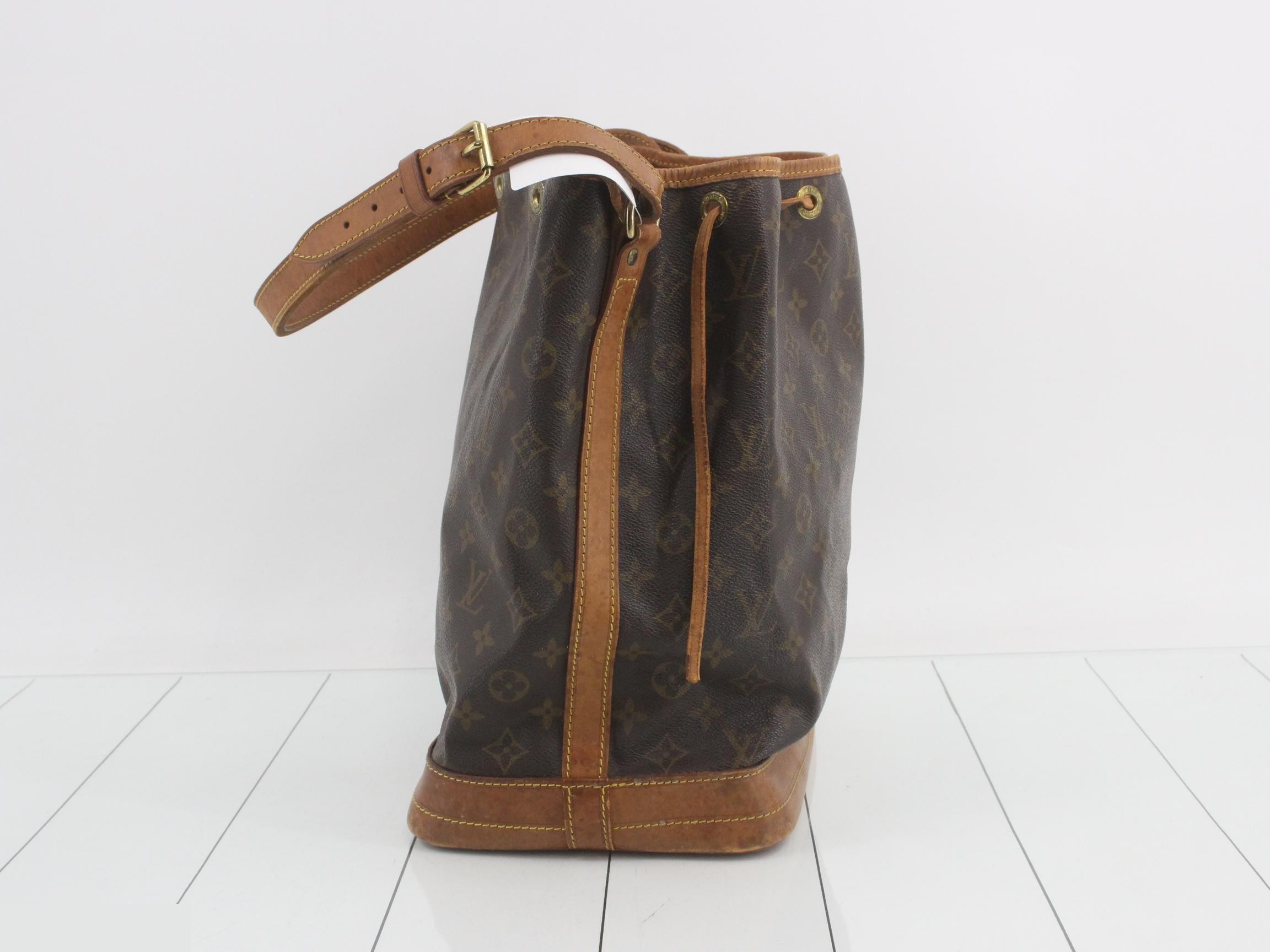Noe Monogram Shoulder Bag — view 3