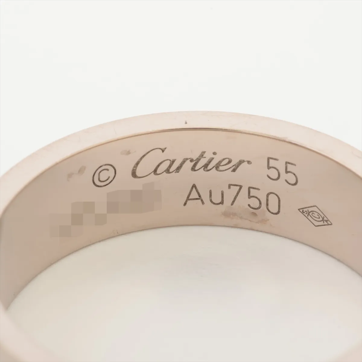 Love Ring 750 (WG) 6.5g 55 LFU133 Scratches — view 3