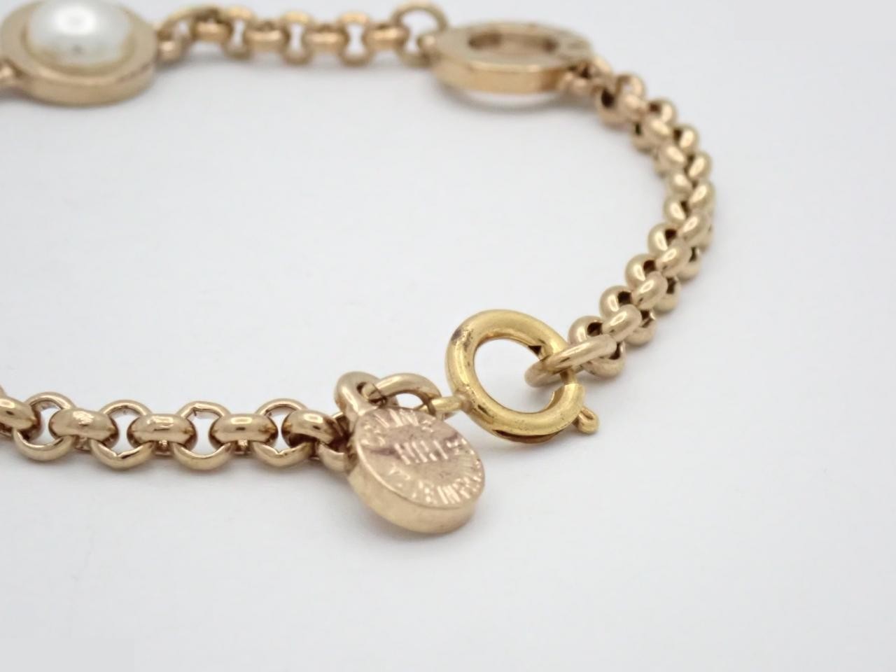 Other items in the line: Precious metal bracelets and bangles (metal), wrist circumference approximately 18.5 cm. — view 3