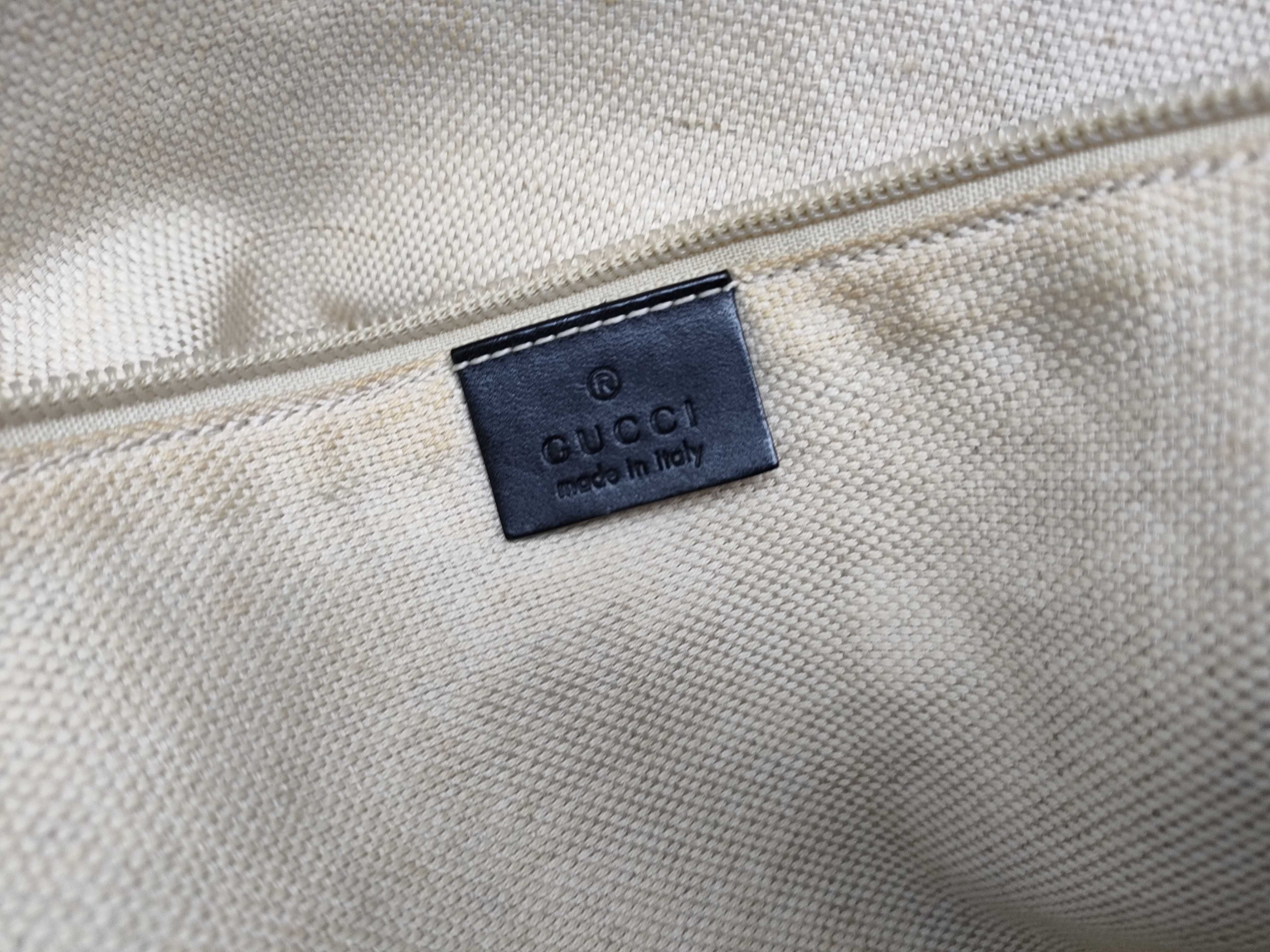 GG Canvas Sherry Line Tote Bag — view 12