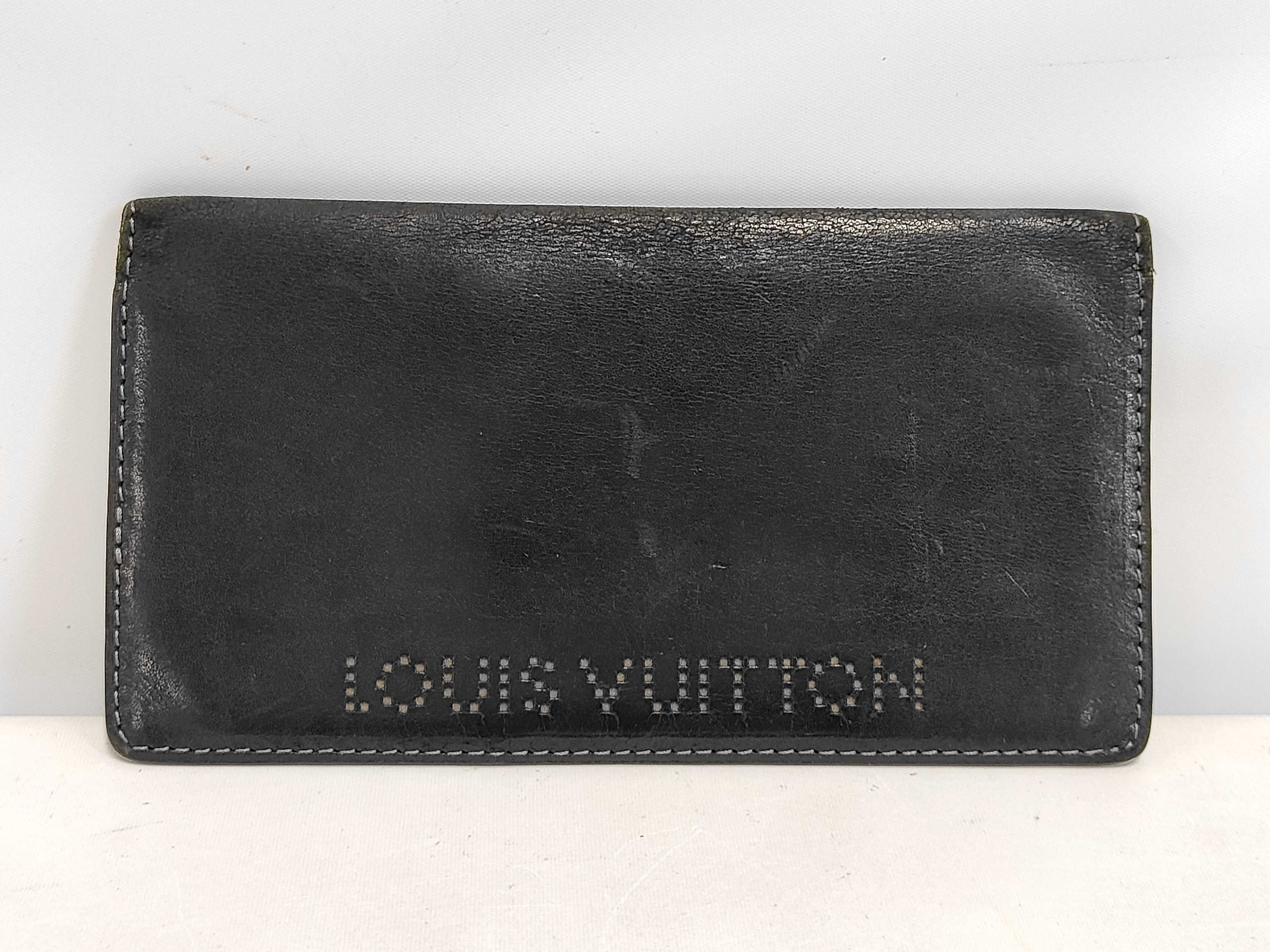 Chicago Perforated Logo Long Wallet (Coin Purse Not Included)