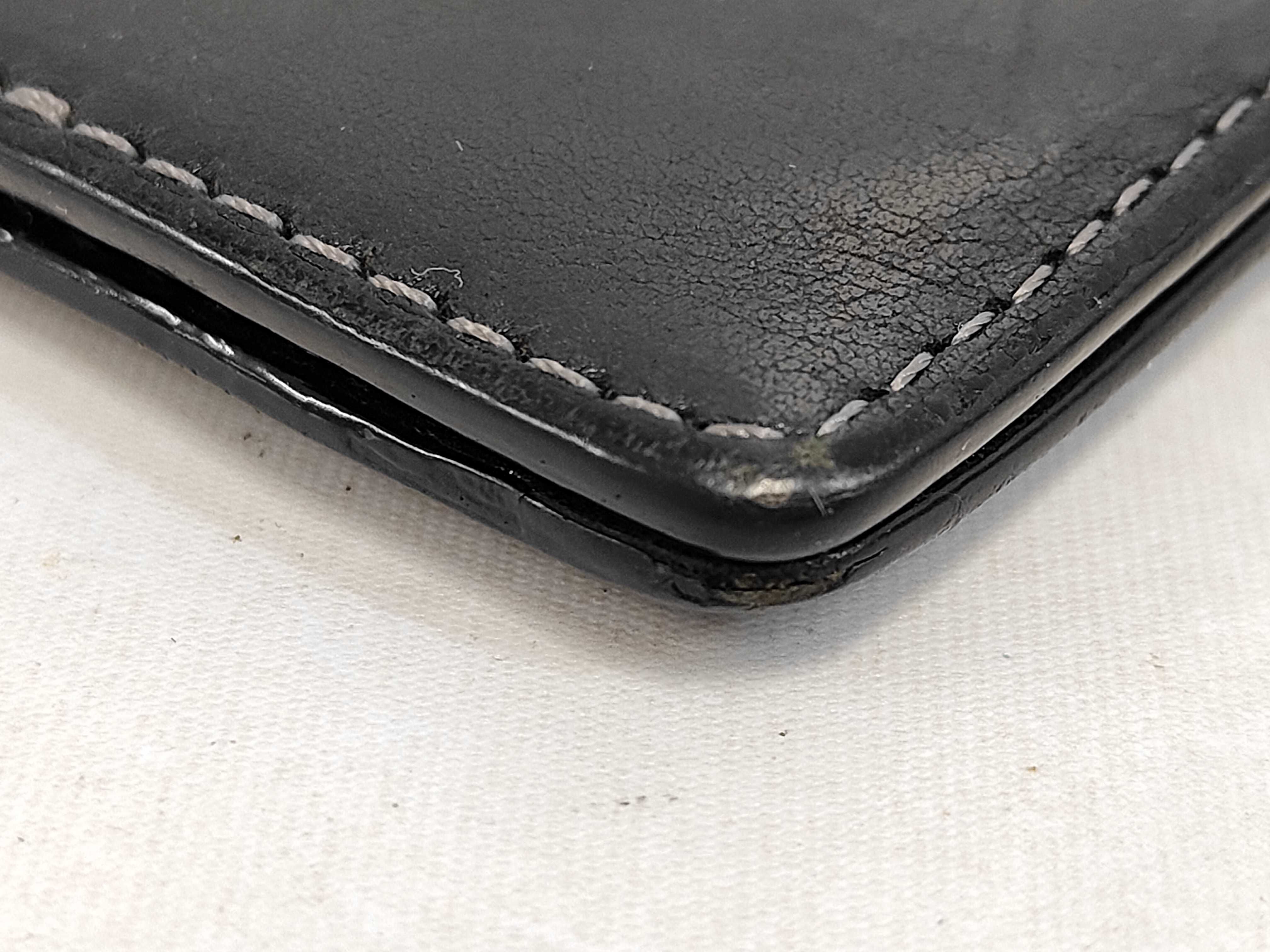Chicago Perforated Logo Long Wallet (Coin Purse Not Included) — view 3