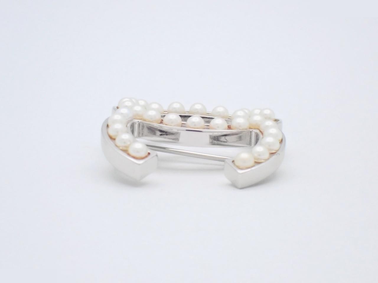 Coco Mark Brooch, Silver — view 3