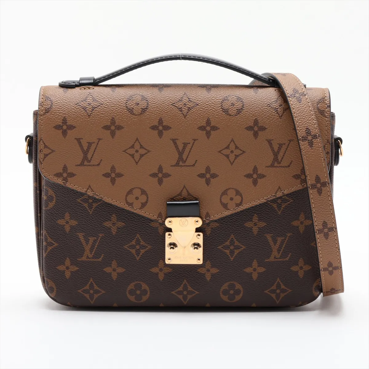 Monogram Reverse Pochette Métis MM M44876 Brown (RFID detected)