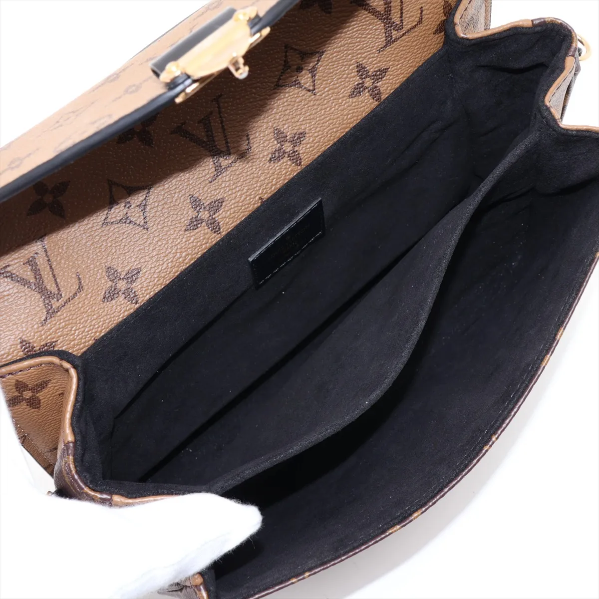 Monogram Reverse Pochette Métis MM M44876 Brown (RFID detected) — view 8