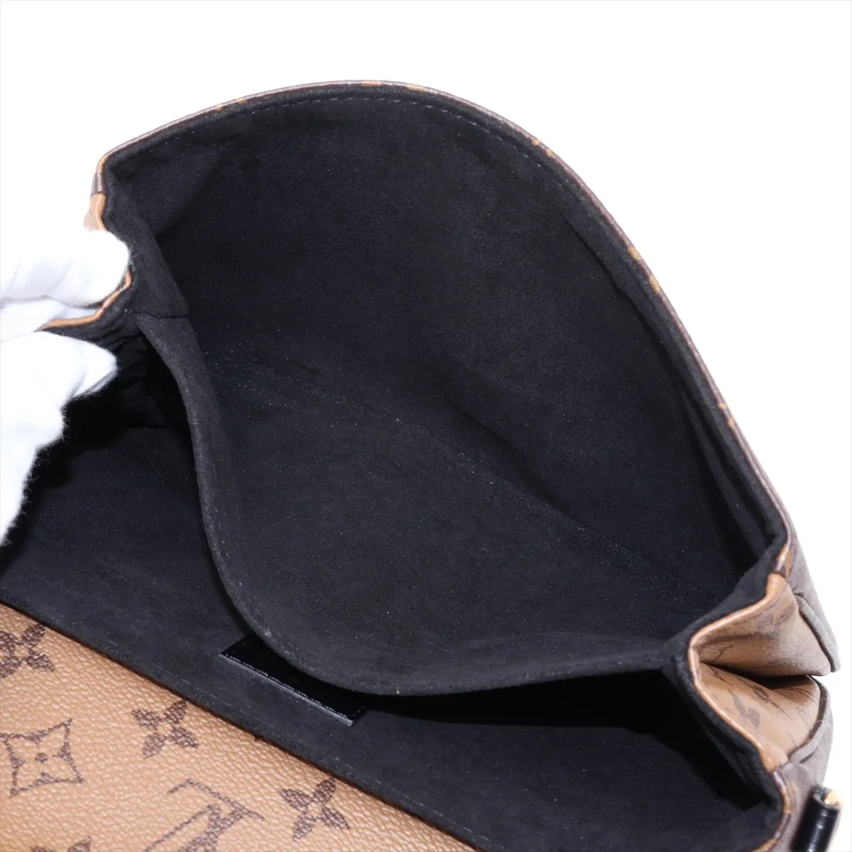 Monogram Reverse Pochette Métis MM M44876 Brown (RFID detected) — view 9