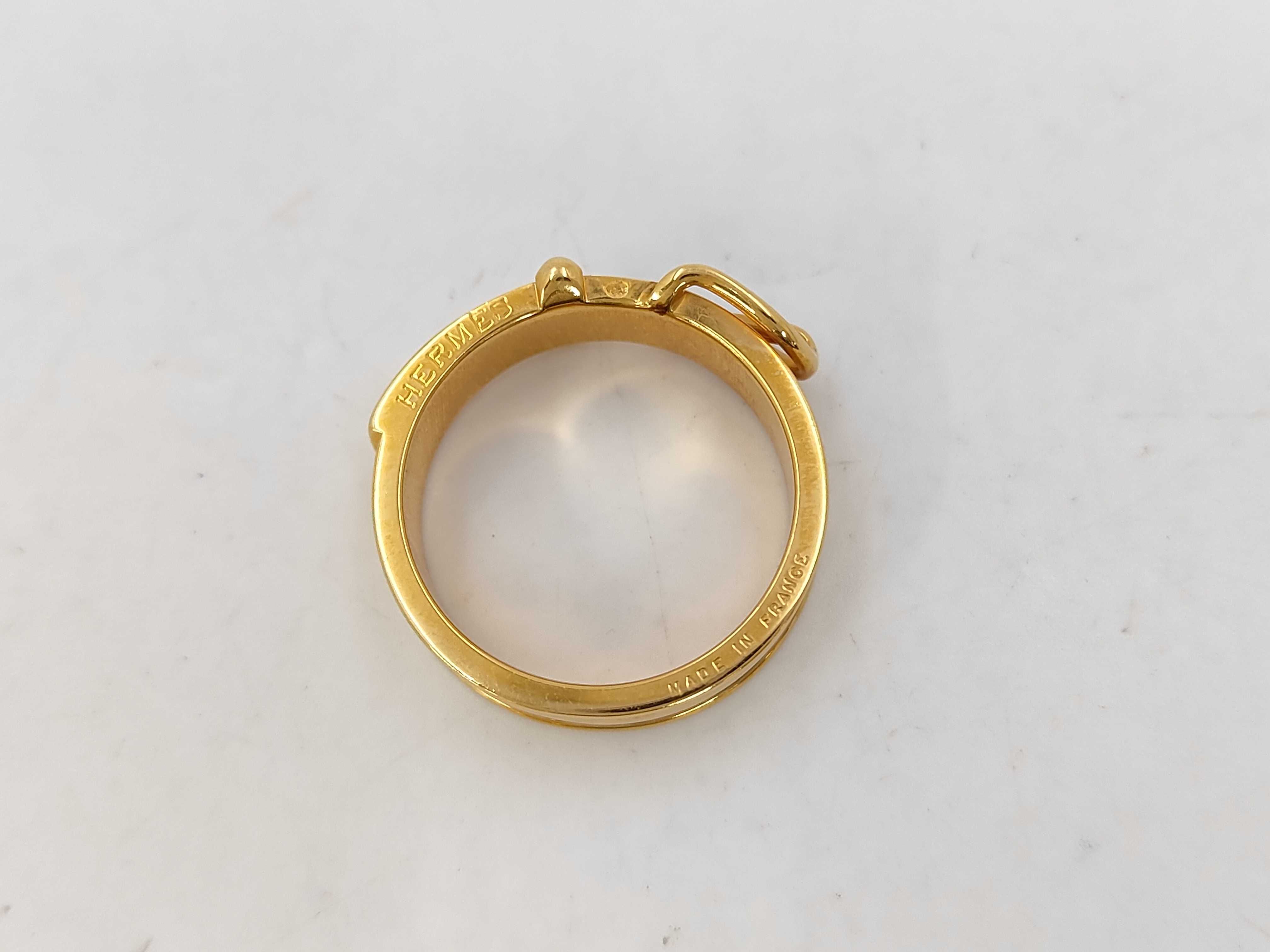 GP Boucles Sellier Belt Ring with Box — view 3