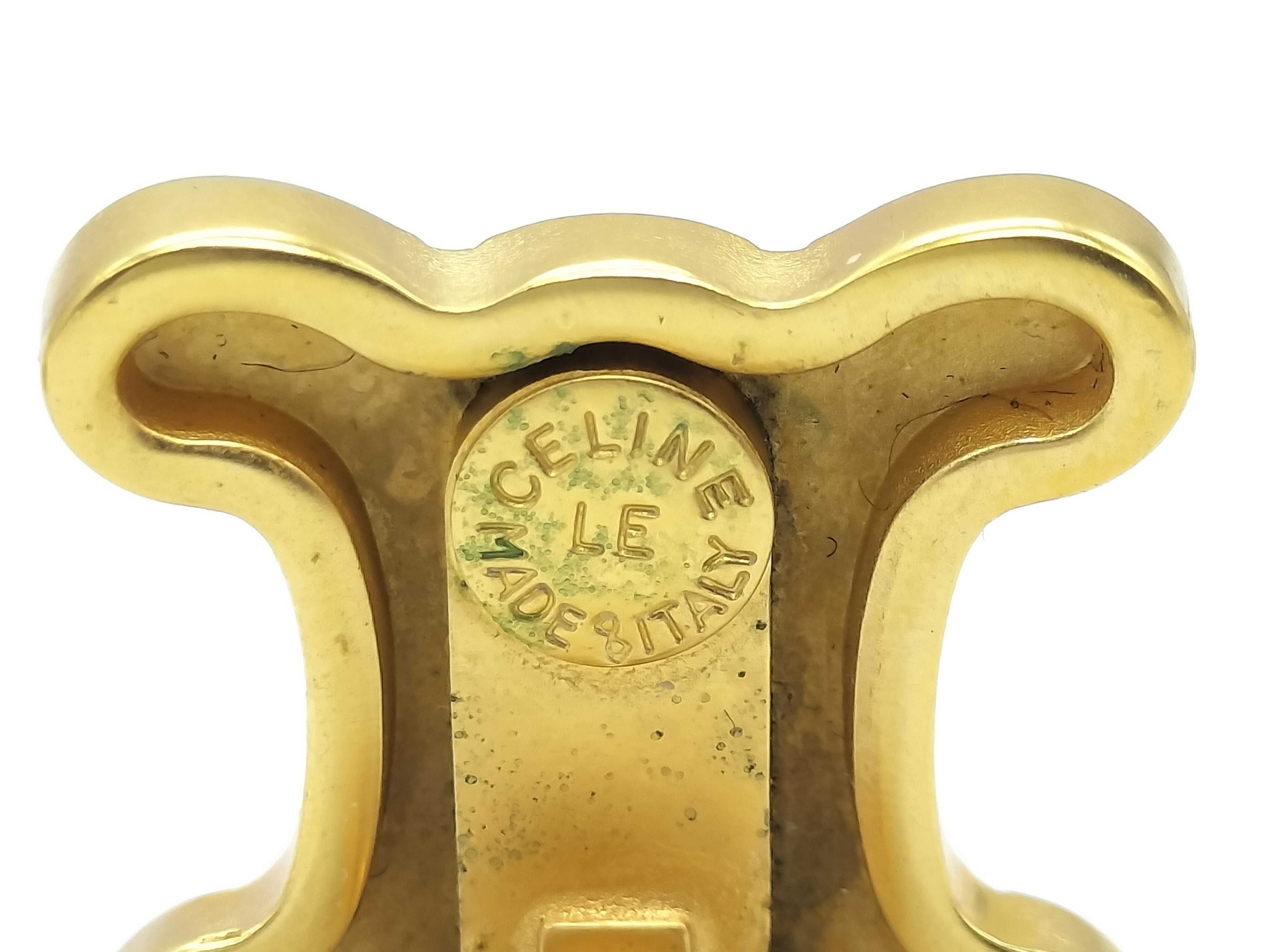 Triomphe Earrings, Gold Earrings — view 5