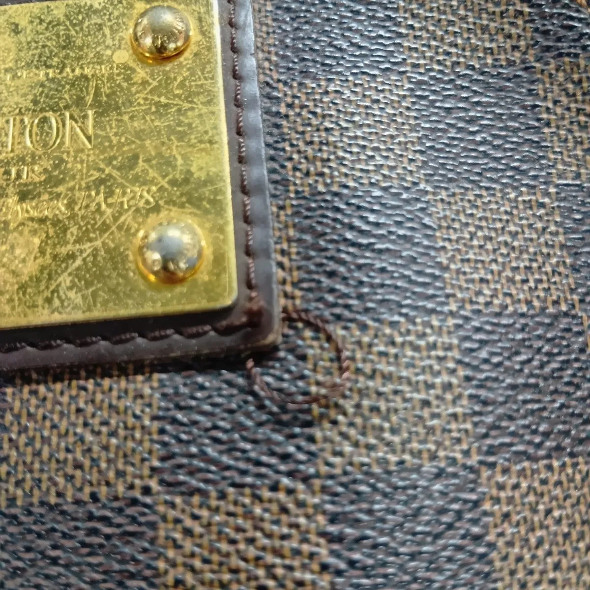 Damier Thames GM N48181 MI5108 Brown — view 12