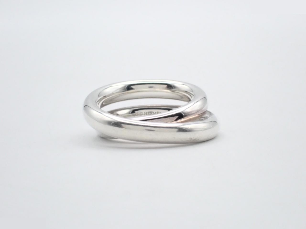 Ring: 925 sterling silver / 16.6g, stamped 55, actual size #54