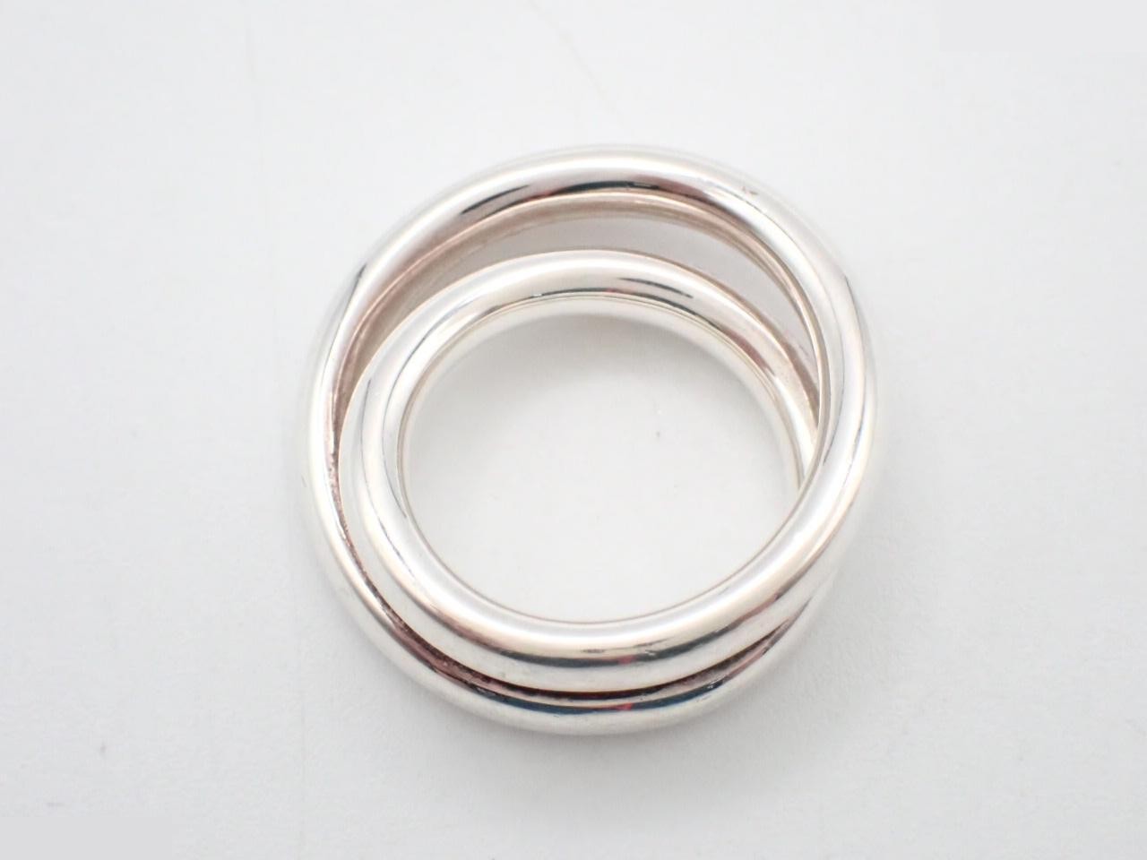 Ring: 925 sterling silver / 16.6g, stamped 55, actual size #54 — view 3