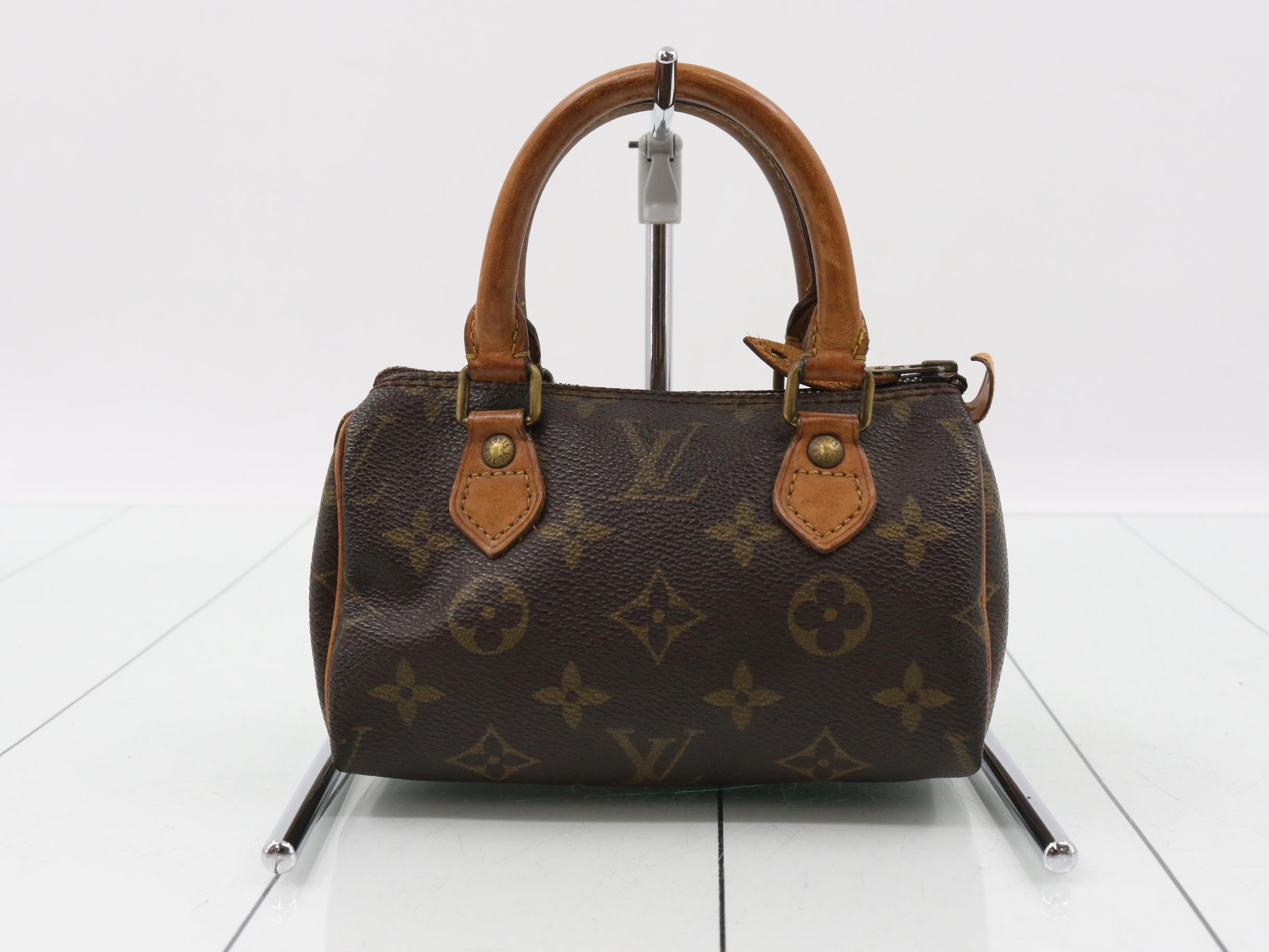 Mini Speedy Monogram Brown Handbag