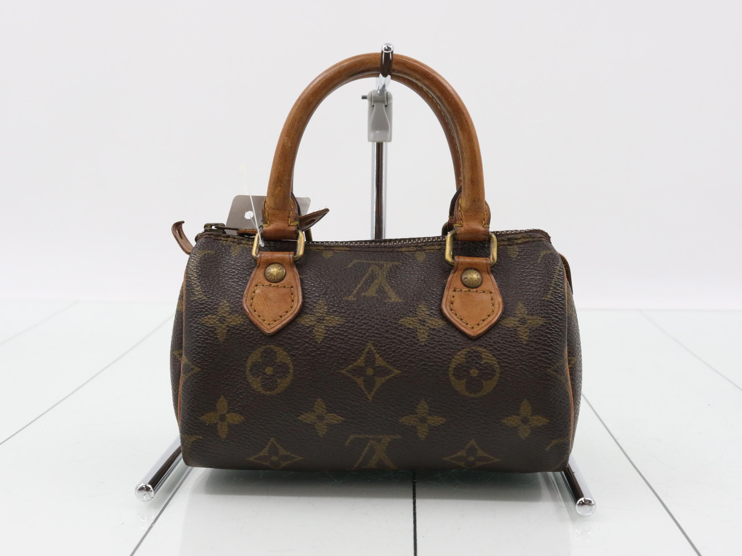 Mini Speedy Monogram Brown Handbag — view 2