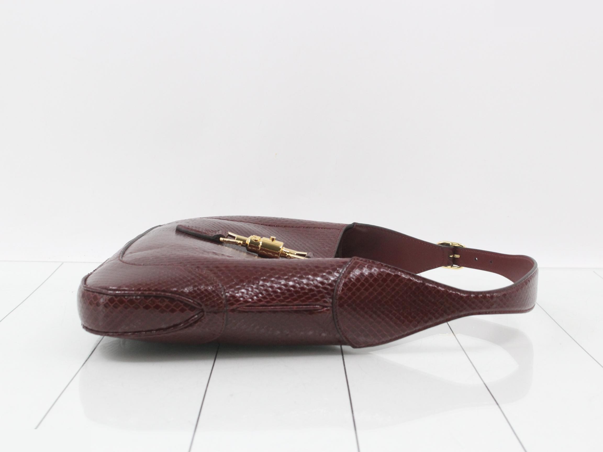 New Jackie Python Shoulder Bag — view 3