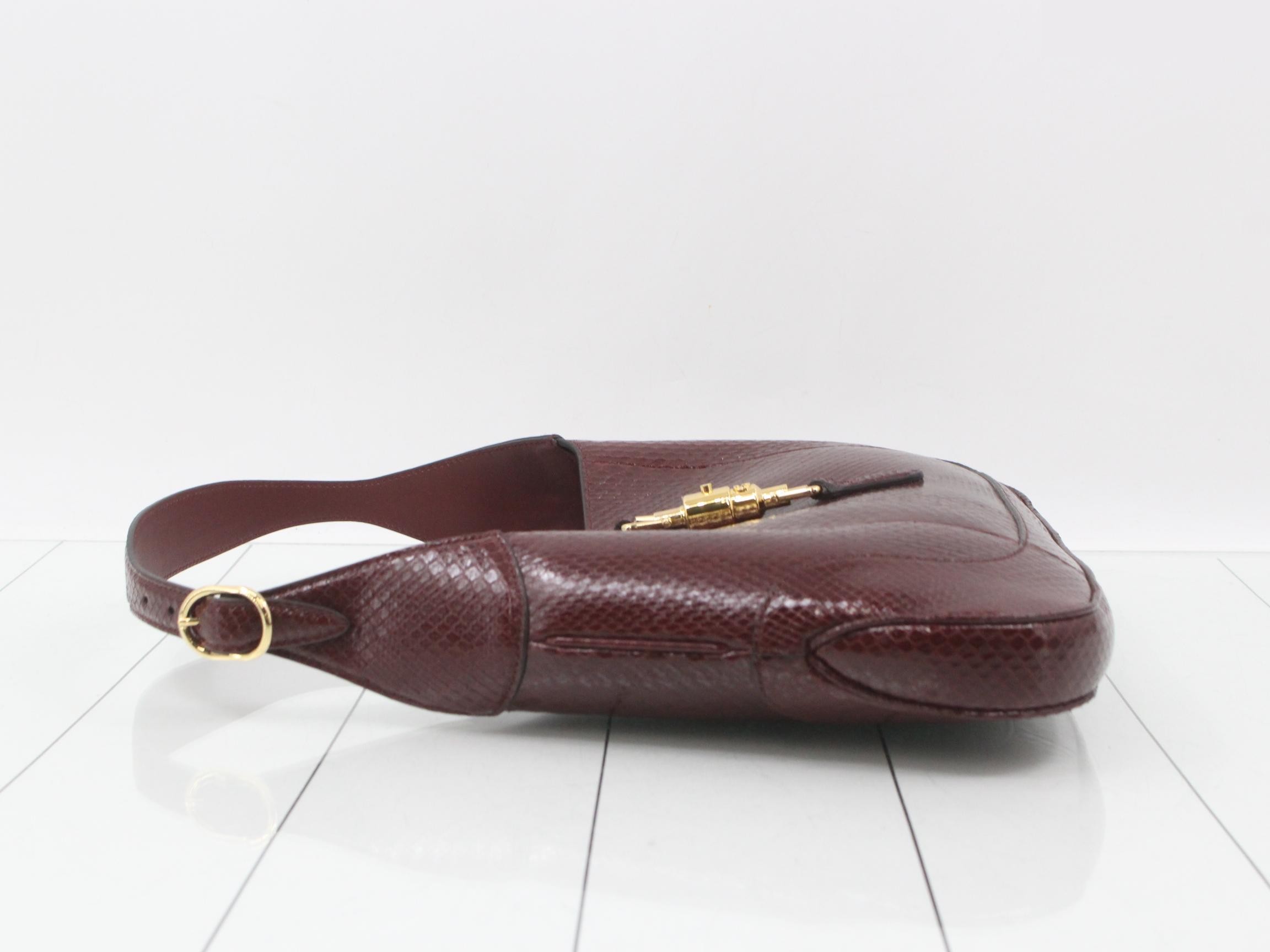 New Jackie Python Shoulder Bag — view 4