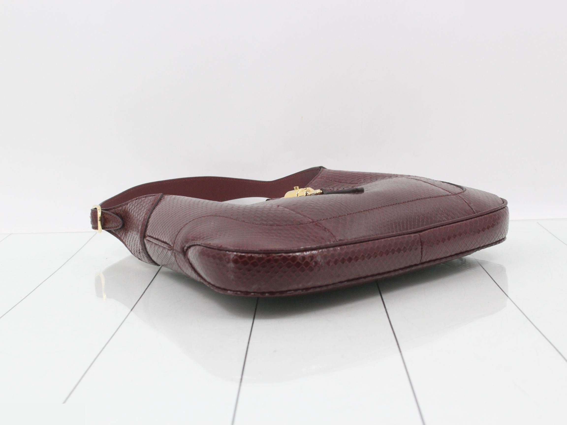 New Jackie Python Shoulder Bag — view 5