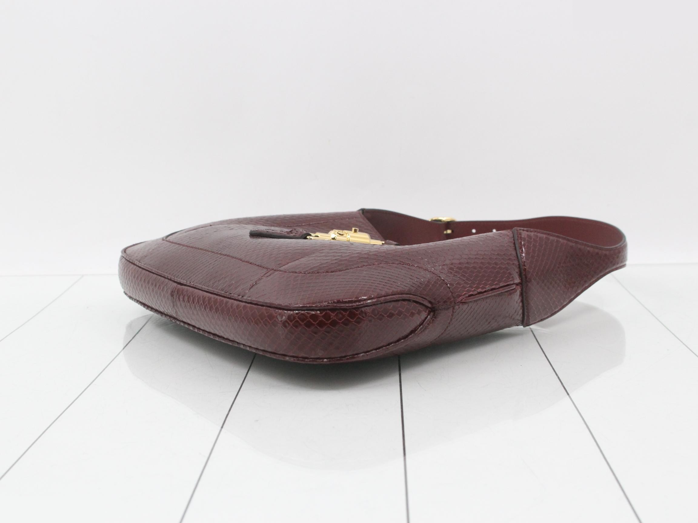 New Jackie Python Shoulder Bag — view 6