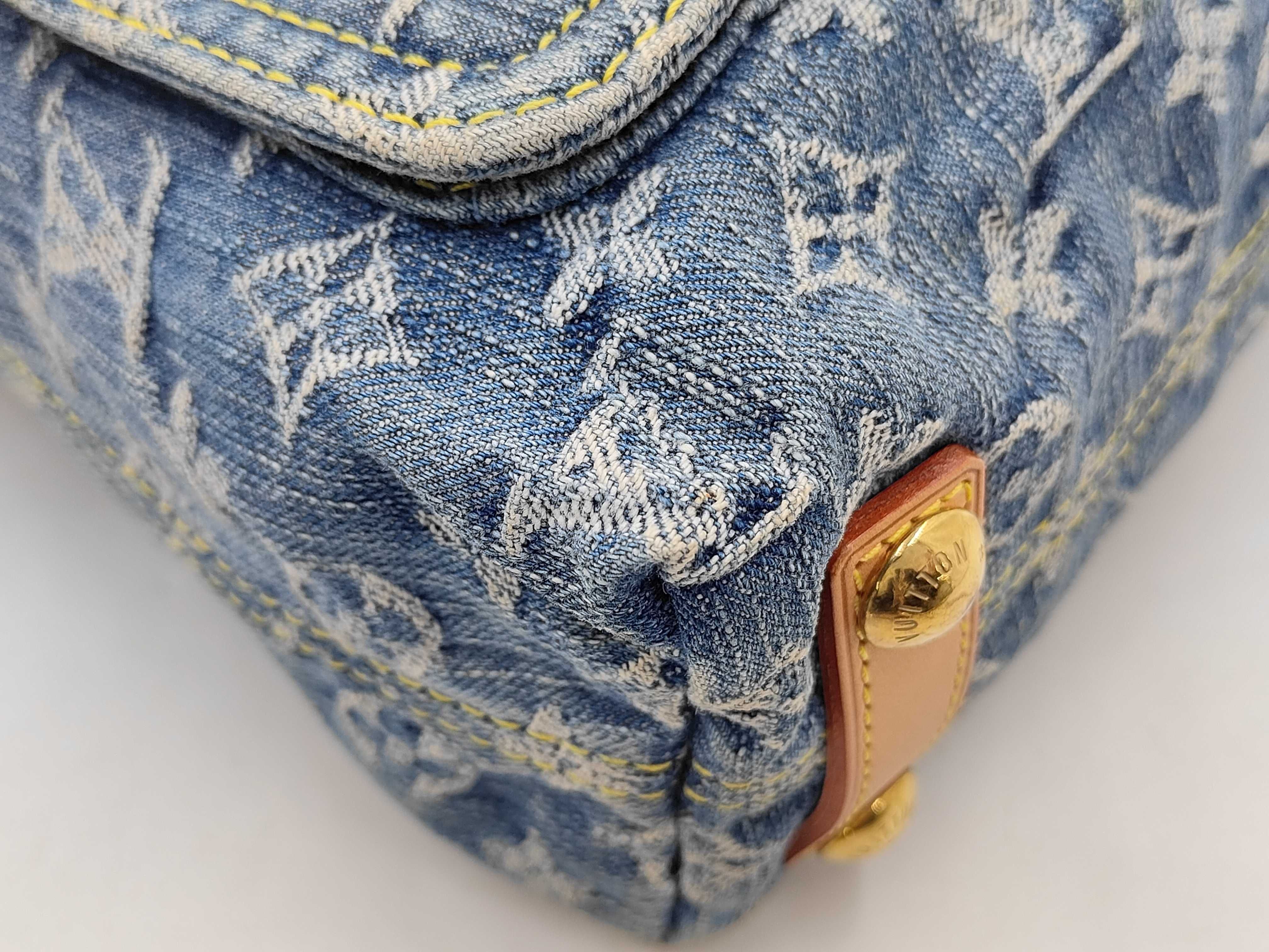 LV Denim Baggy PM Shoulder Bag — view 6