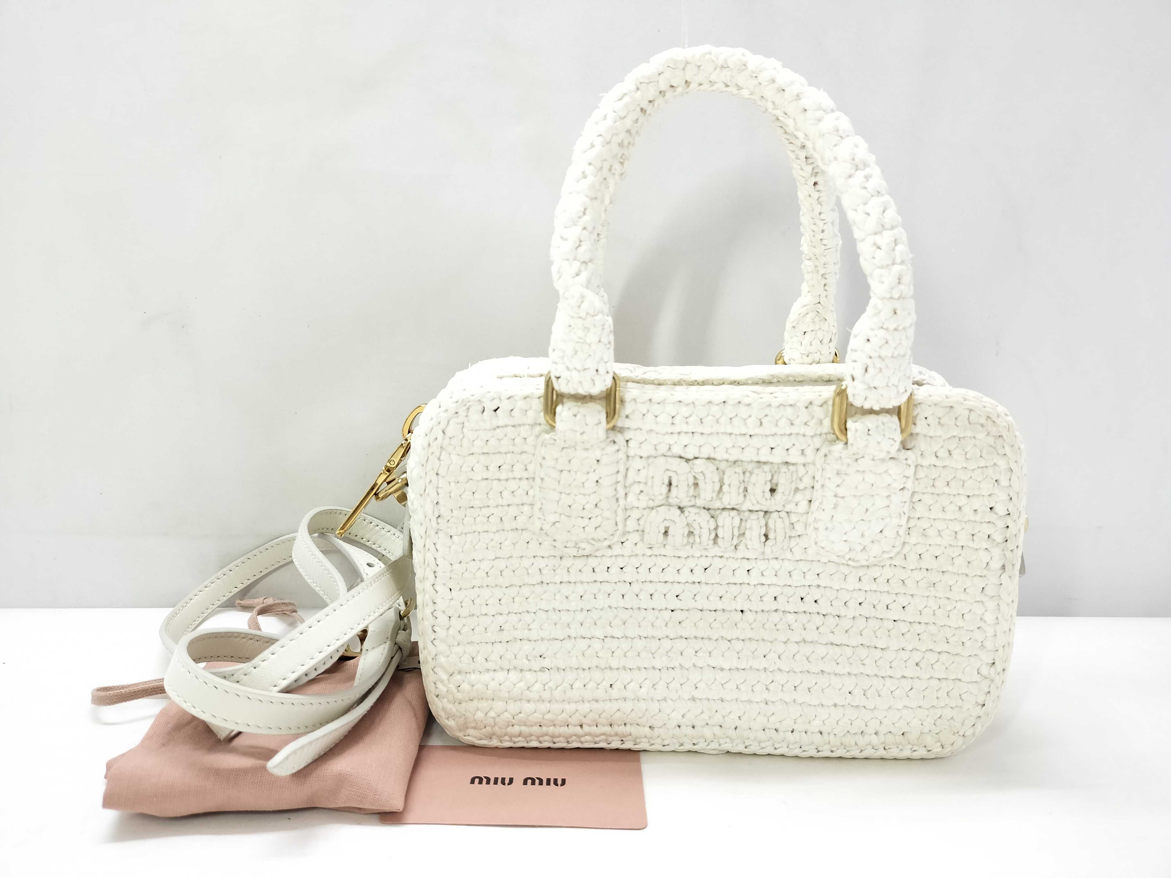 Arcadi 2-Way Raffia Handbag 5BB123 Handbag
