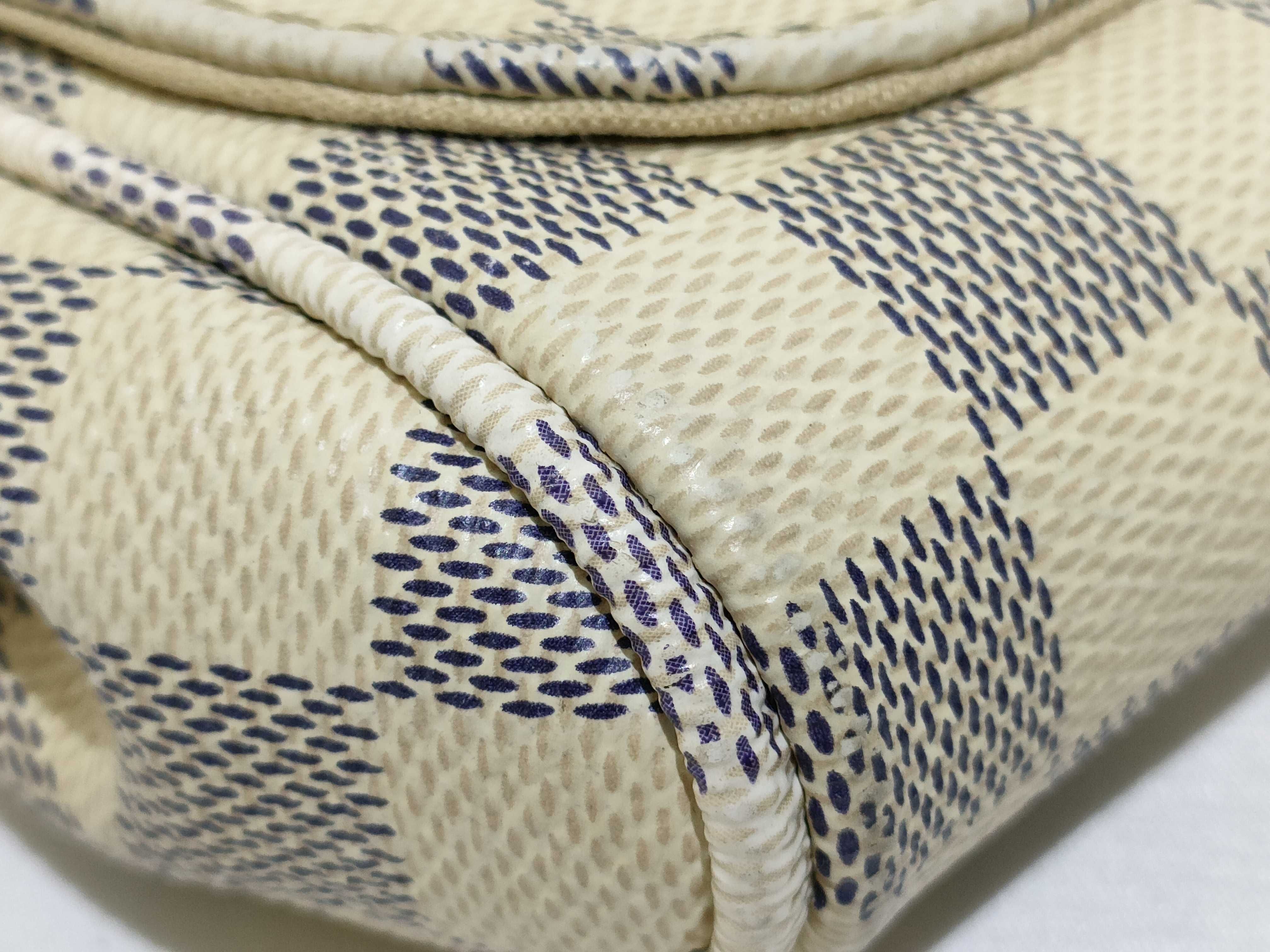Damier Azur Favorite PM N41277 FL1185 White Shoulder Bag — view 6