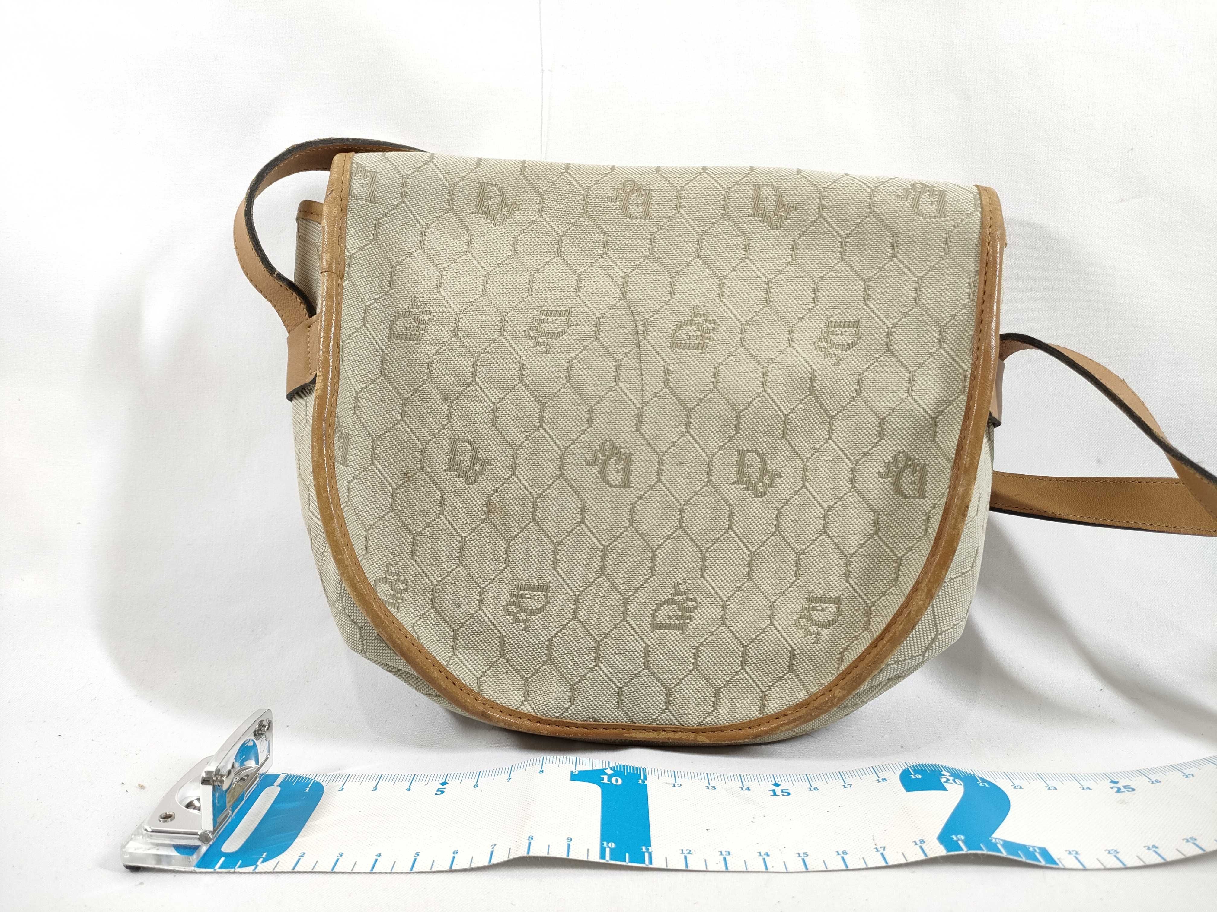 Vintage Leather PVC Shoulder Bag — view 2