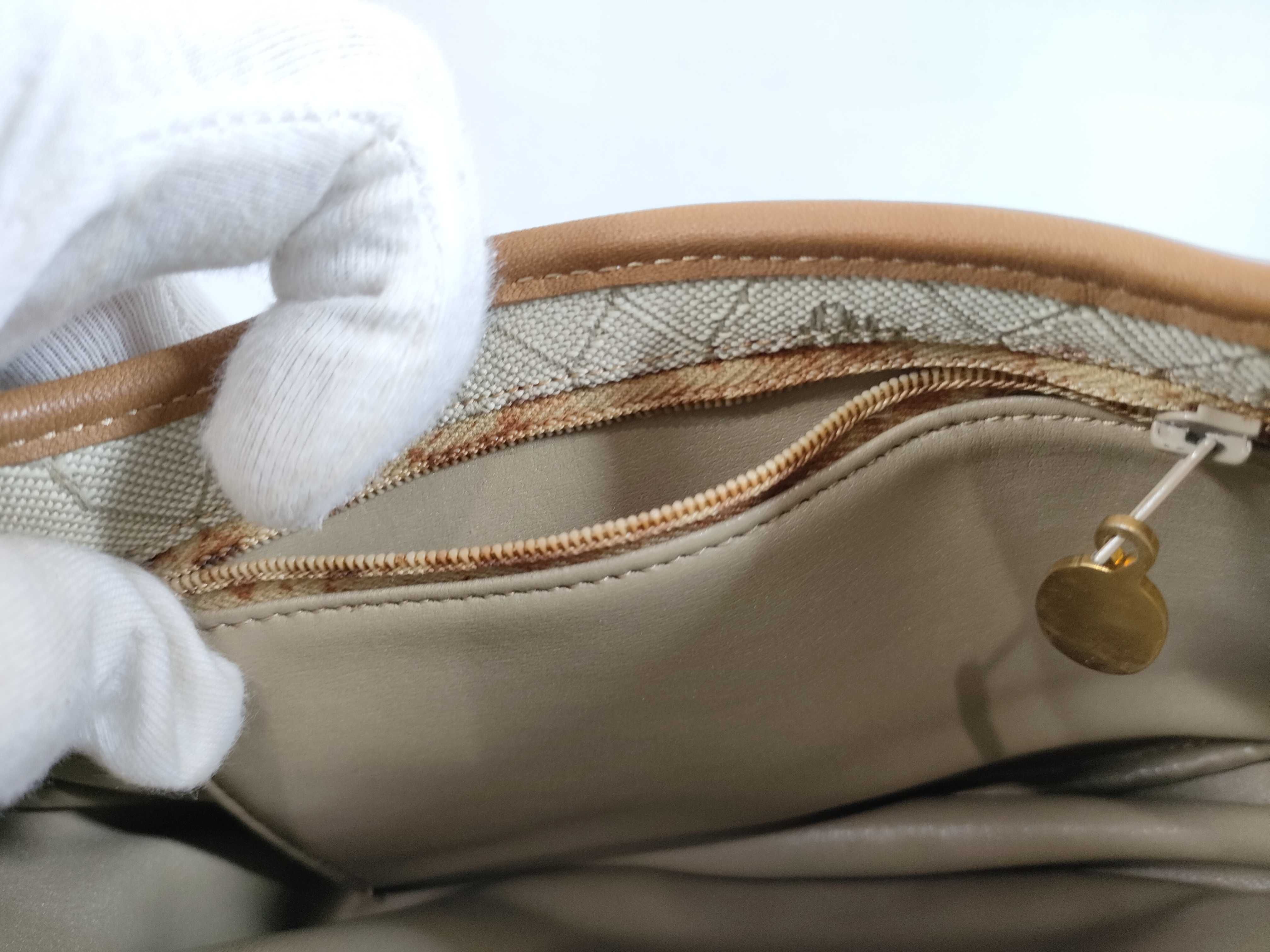 Vintage Leather PVC Shoulder Bag — view 14