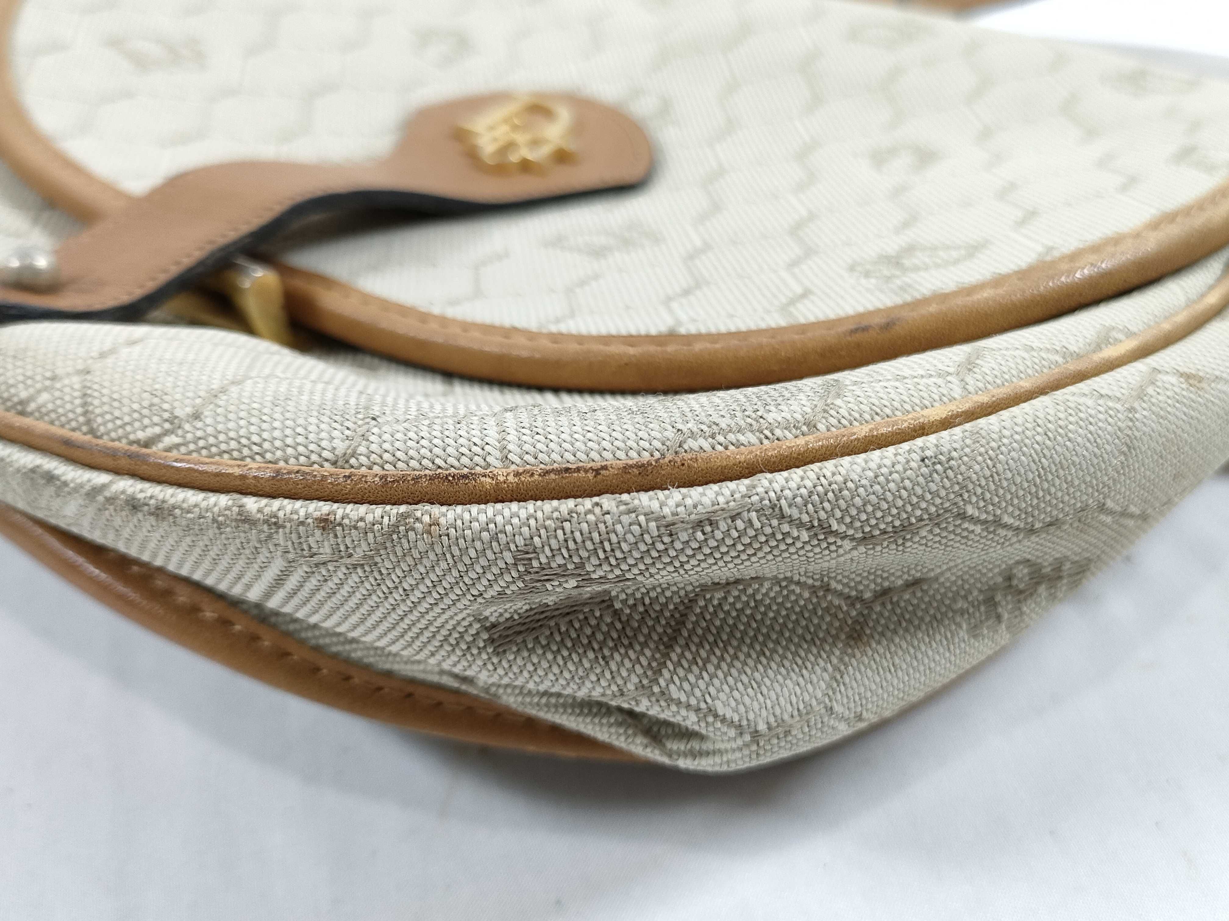 Vintage Leather PVC Shoulder Bag — view 6