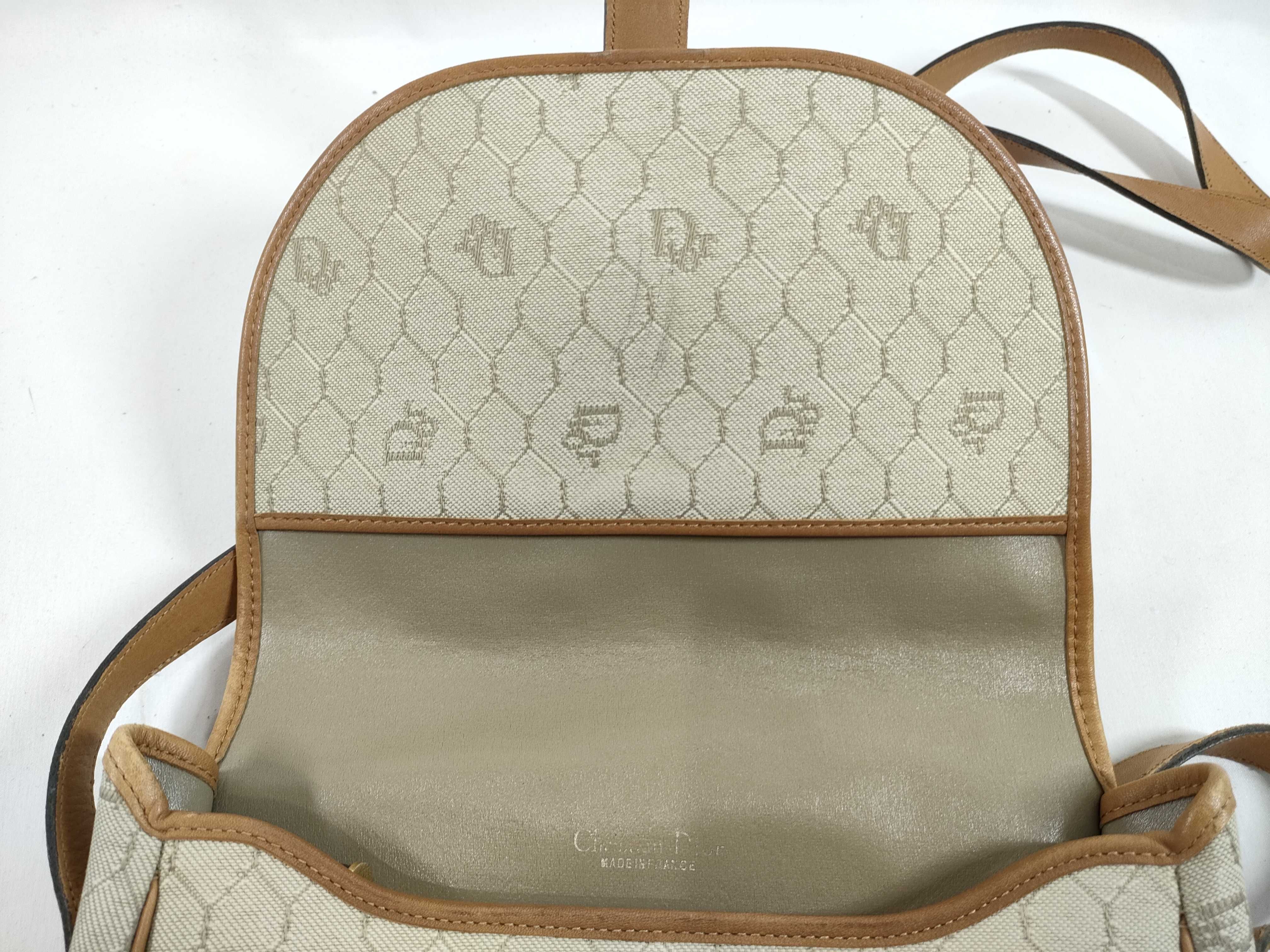 Vintage Leather PVC Shoulder Bag — view 8
