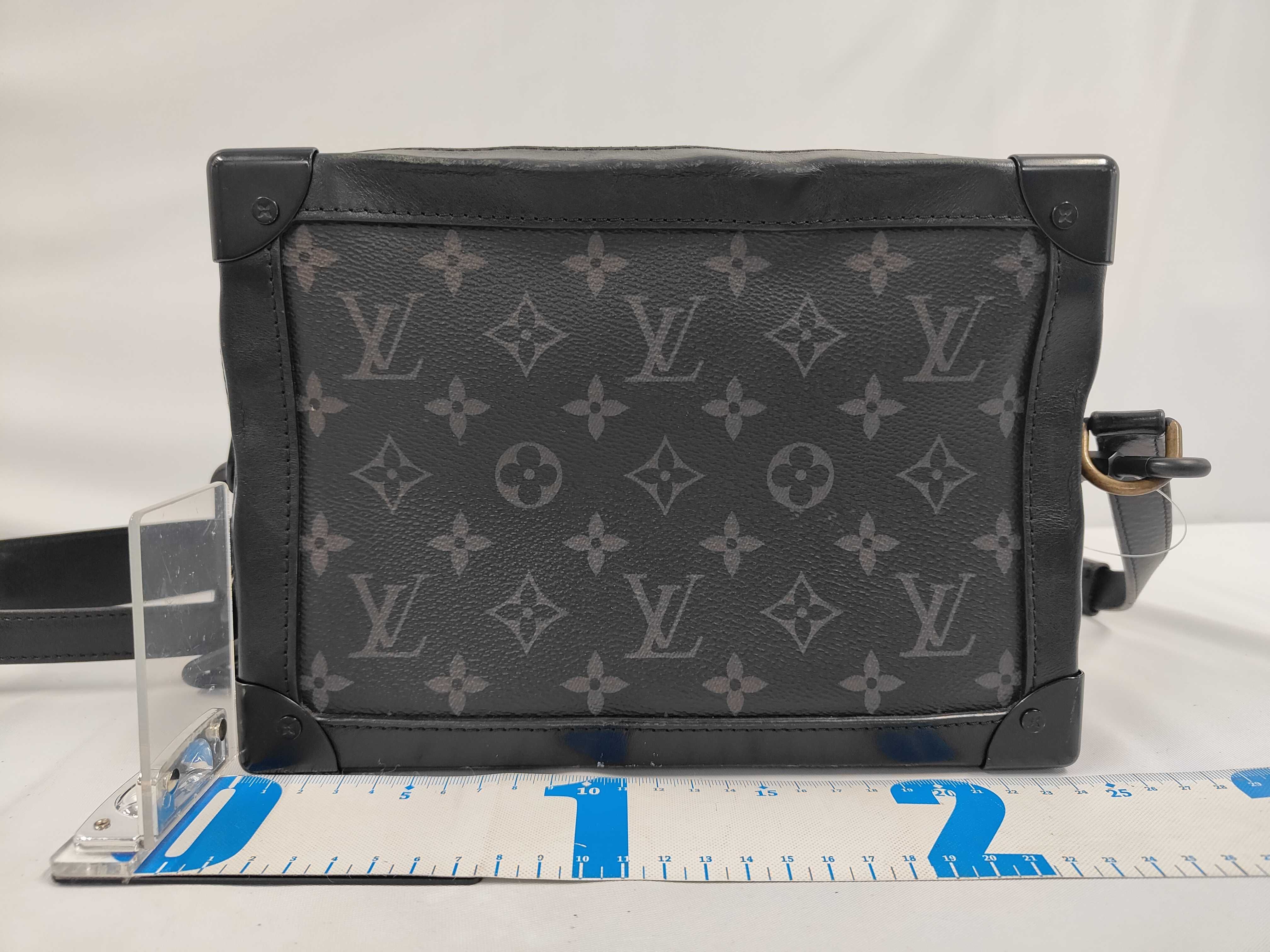 Soft Trunk Monogram Eclipse Shoulder Bag — view 2