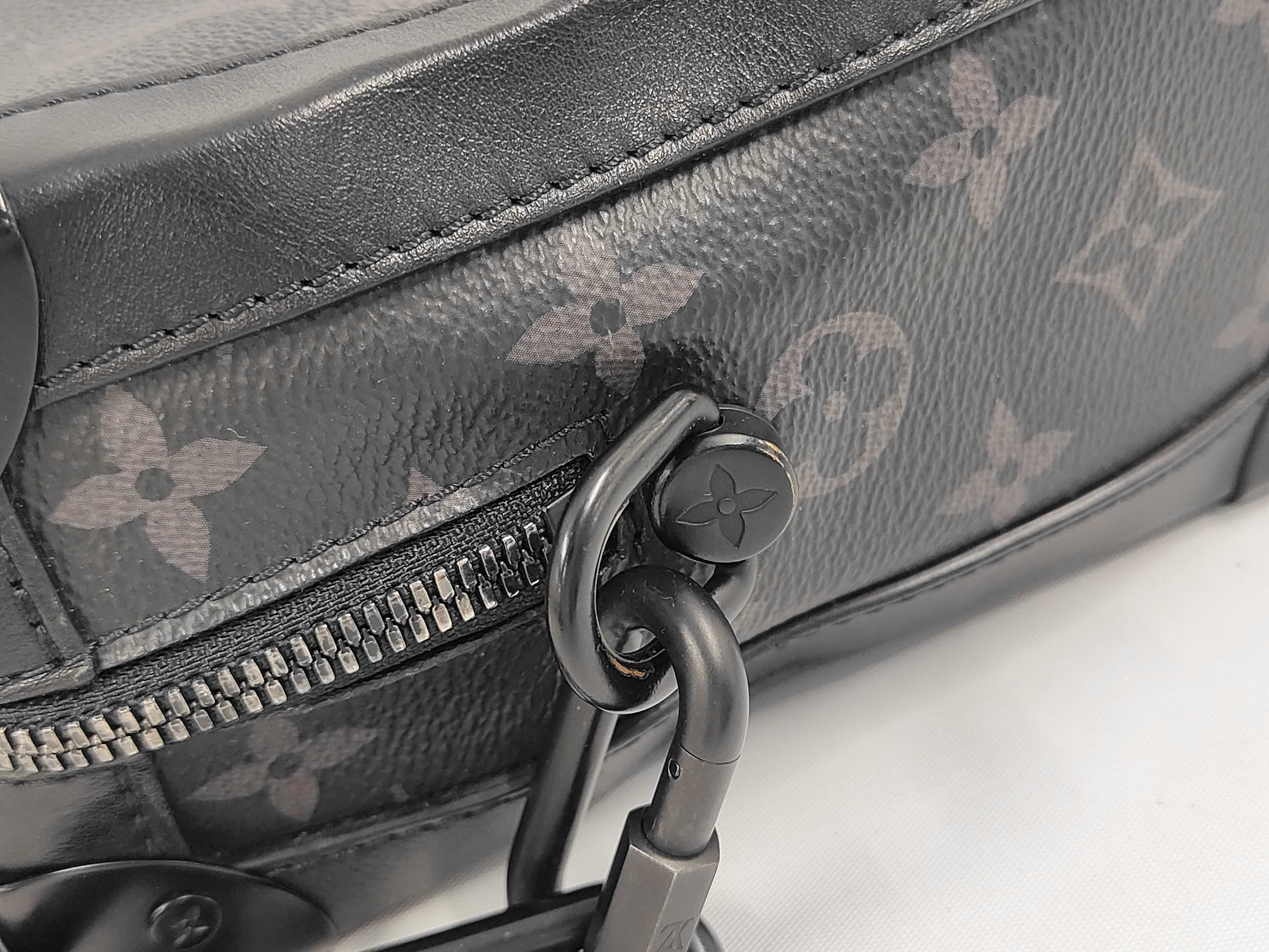 Soft Trunk Monogram Eclipse Shoulder Bag — view 6
