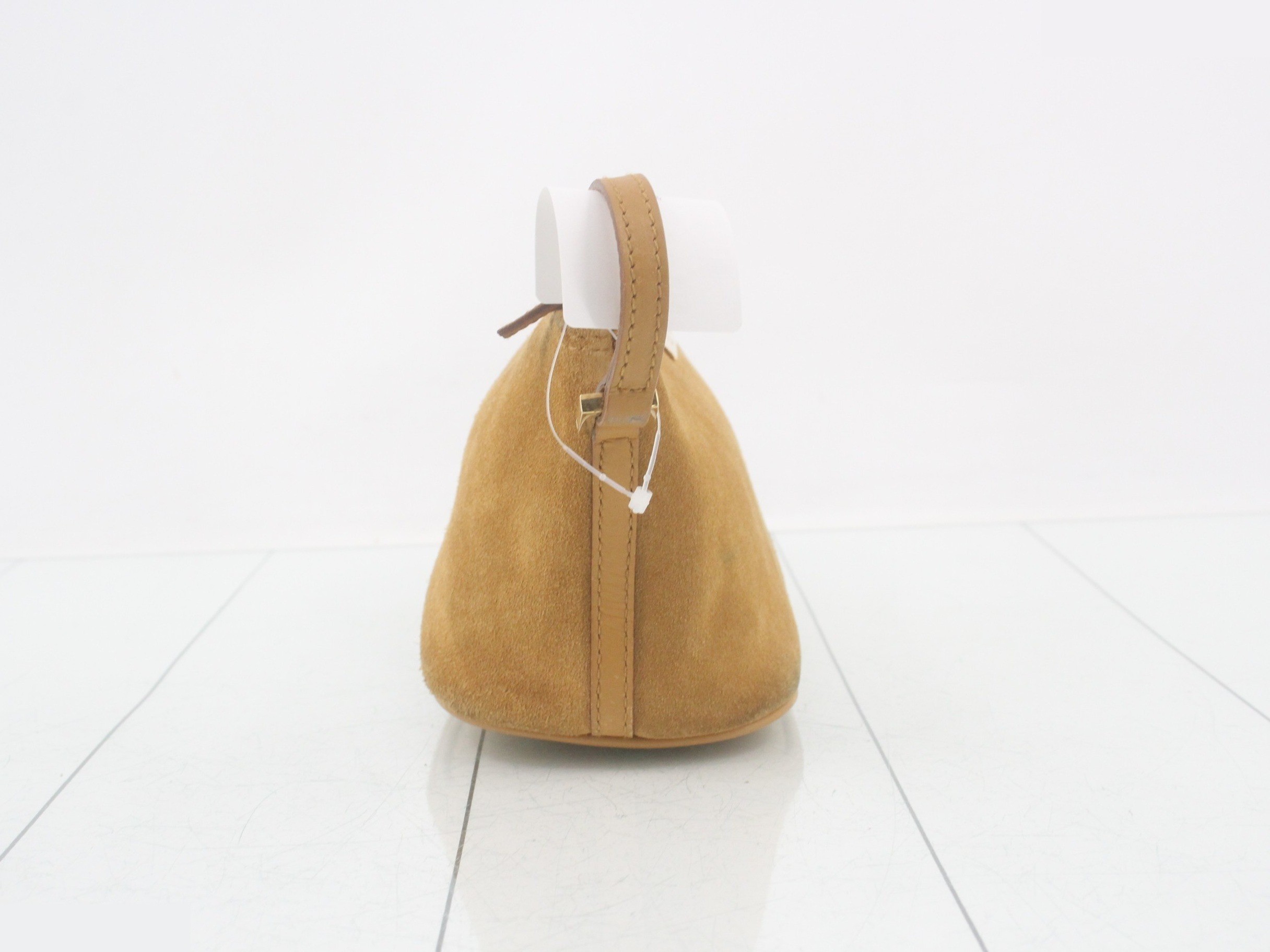 Suede accessory pouch — view 4