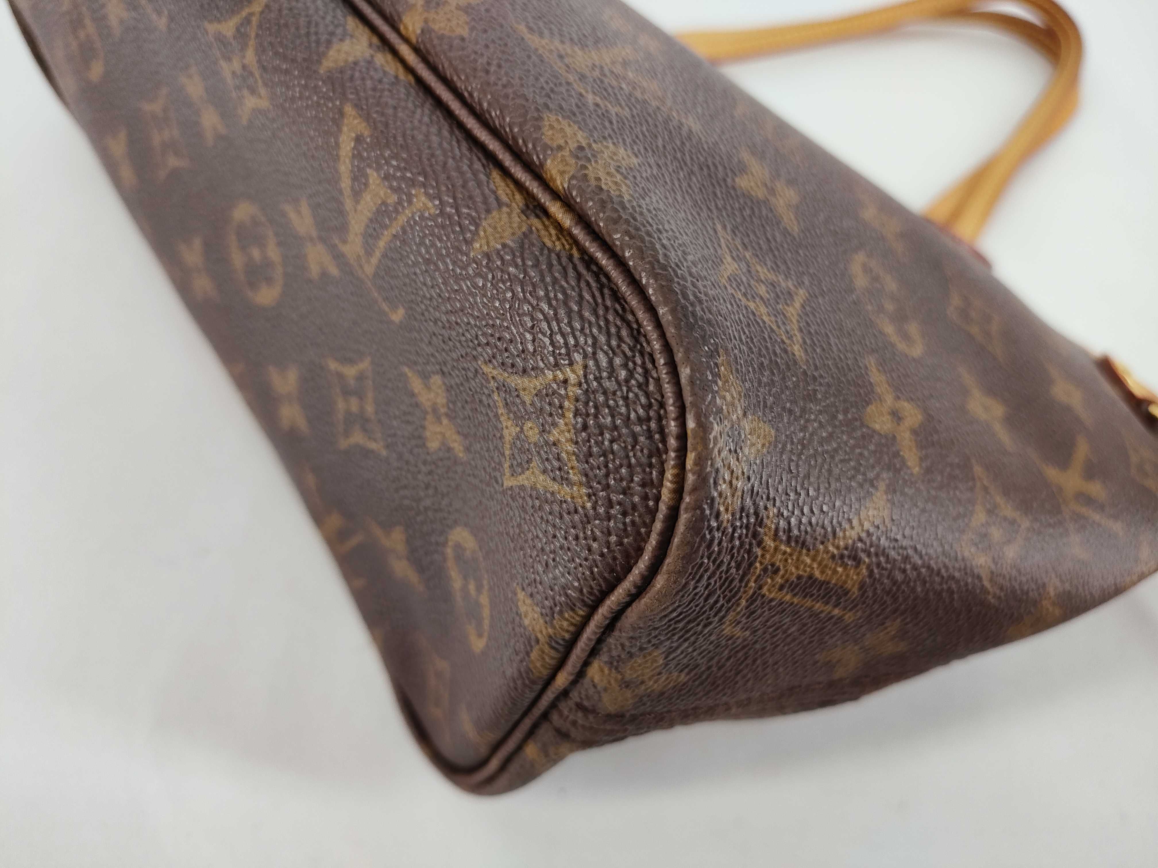 Monogram M40155 Neverfull PM Handbag Tote Bag — view 6