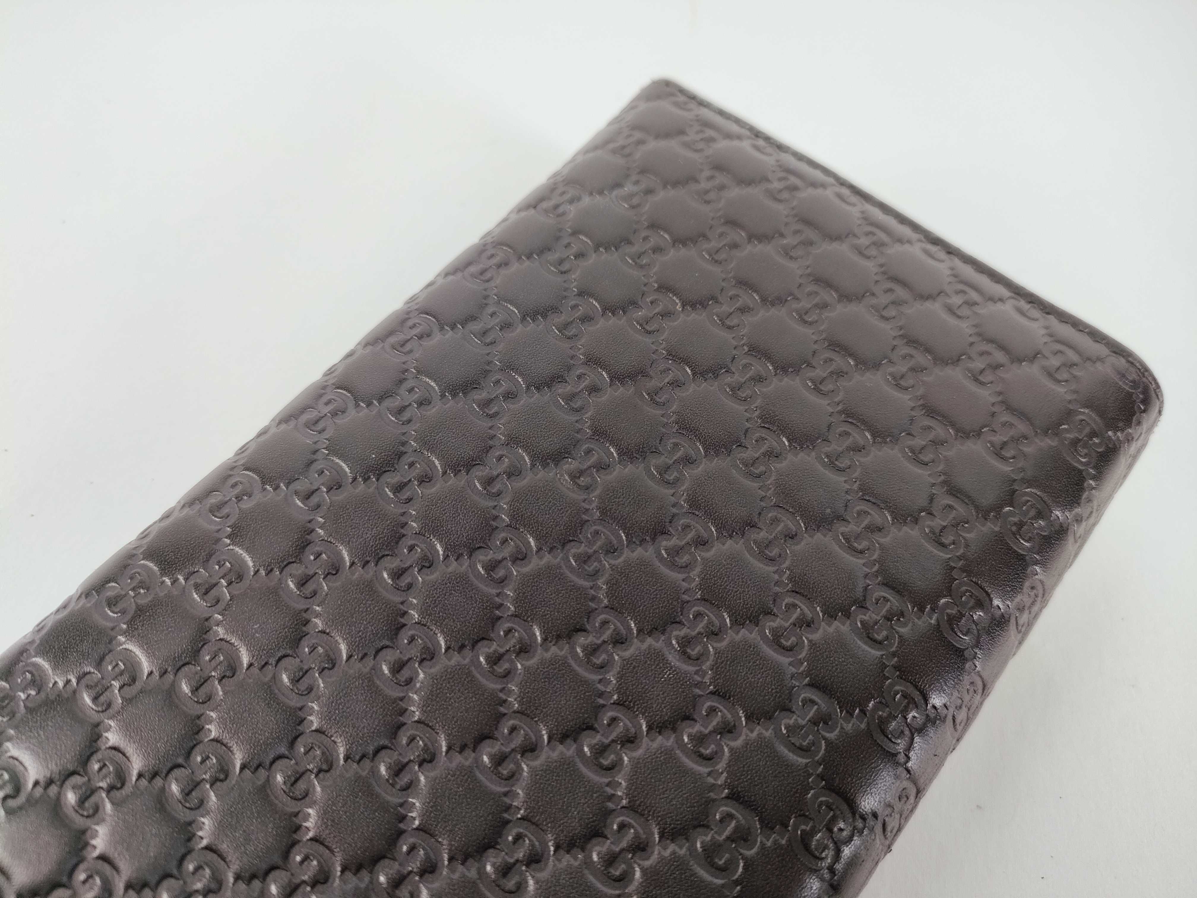 Guccissima Gucci Microssima Long Wallet Leather Wallet — view 14